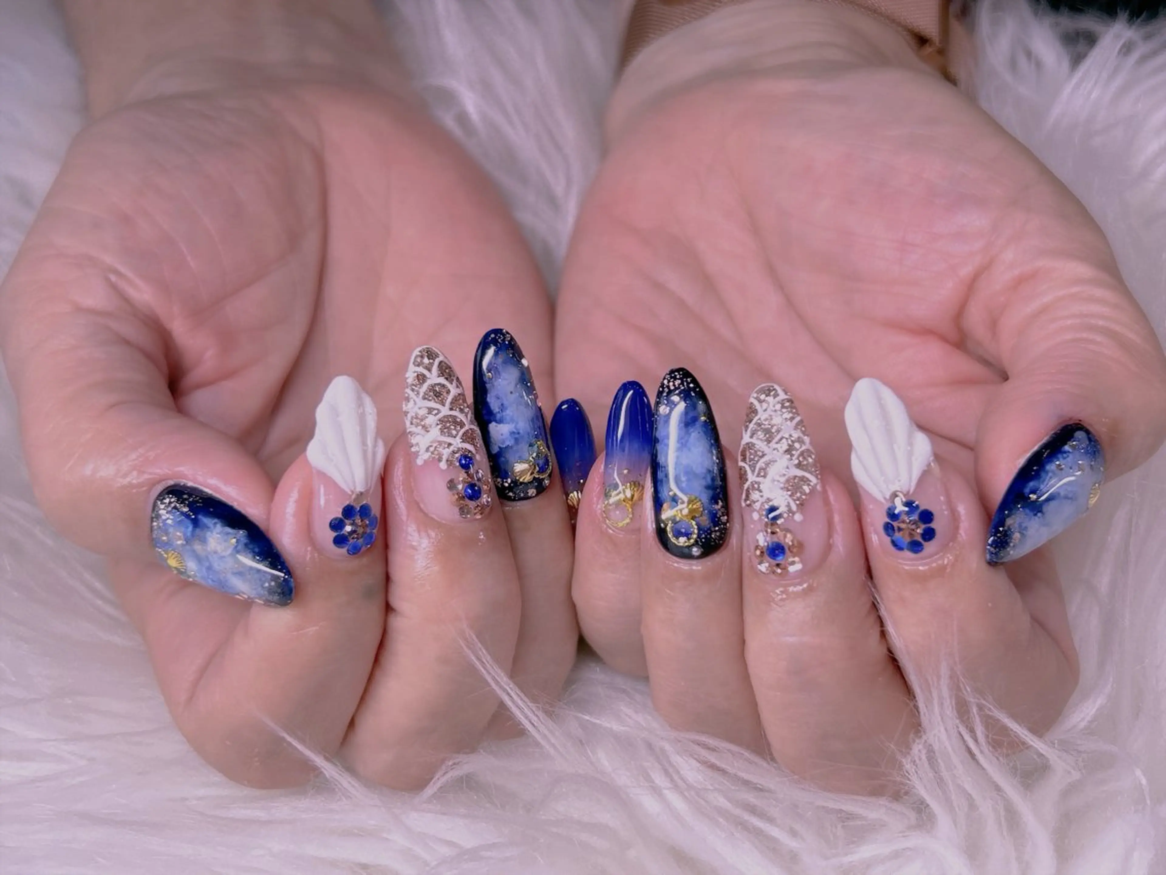 ネイル 長さだし専門店 M2　rikaのネイルデザイン