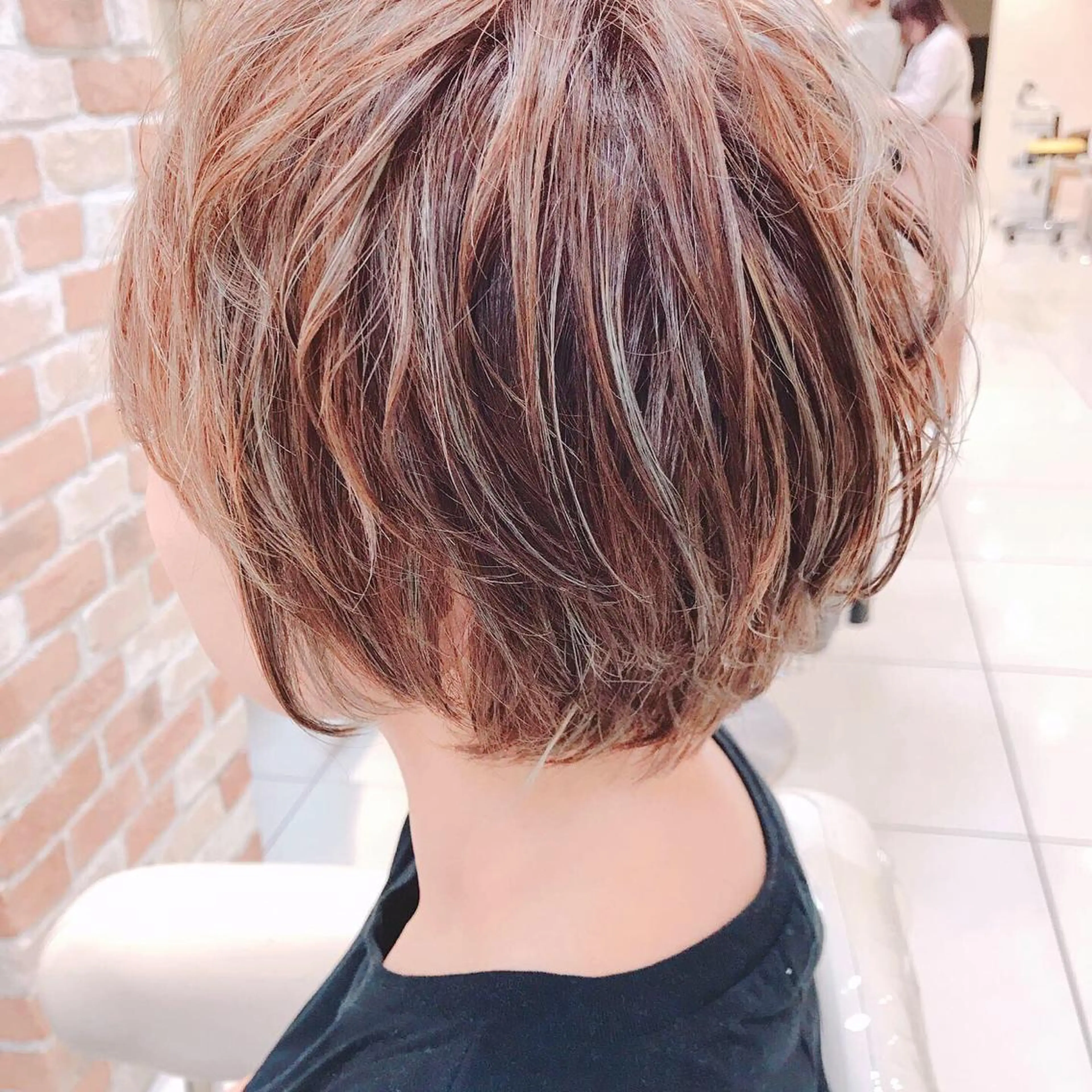 ショート カラー LATTAN COSITU所属・店長 大方康暉のヘアスタイル