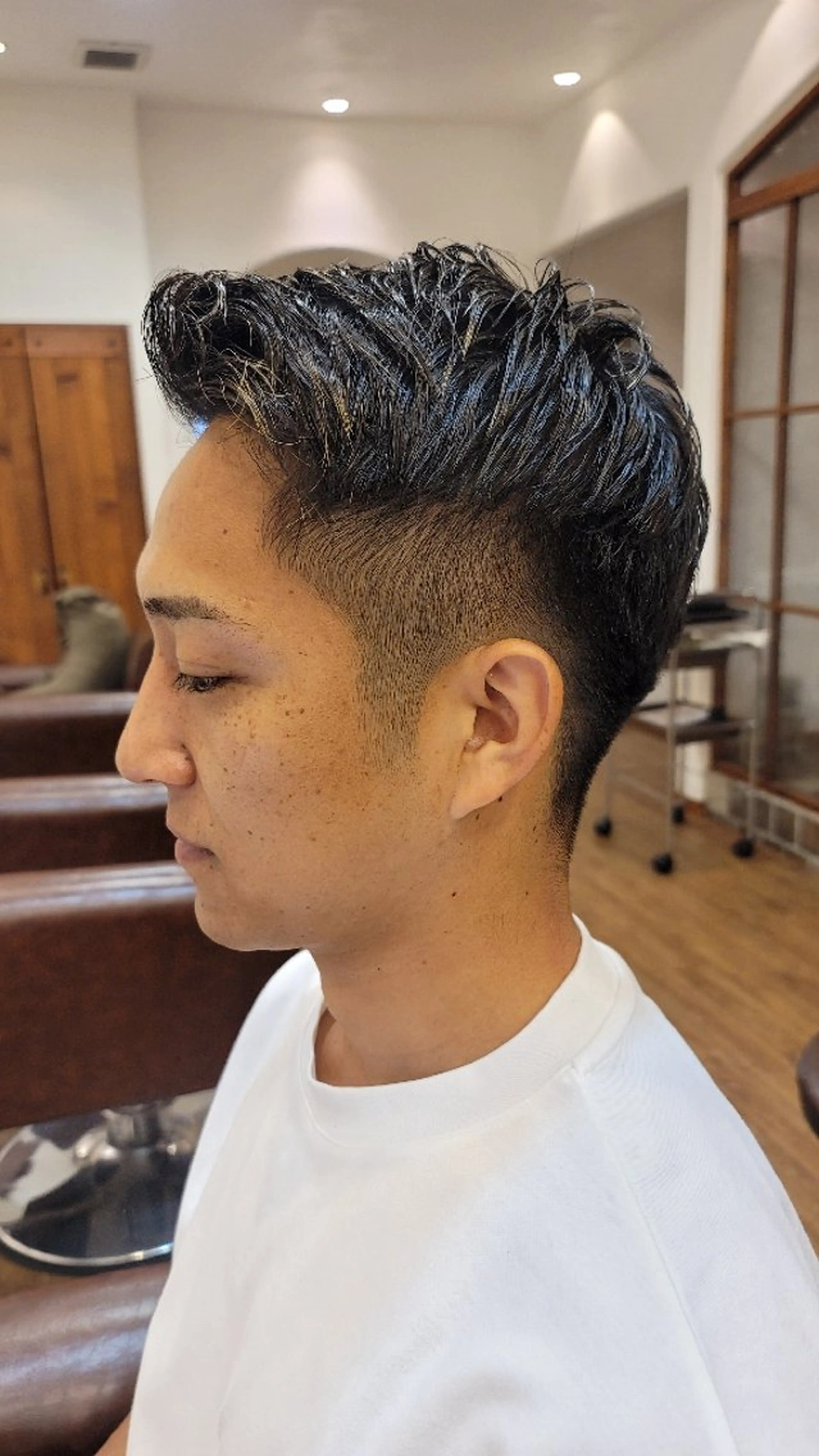 メンズ カラー Men's救世主 店長施術のヘアスタイル