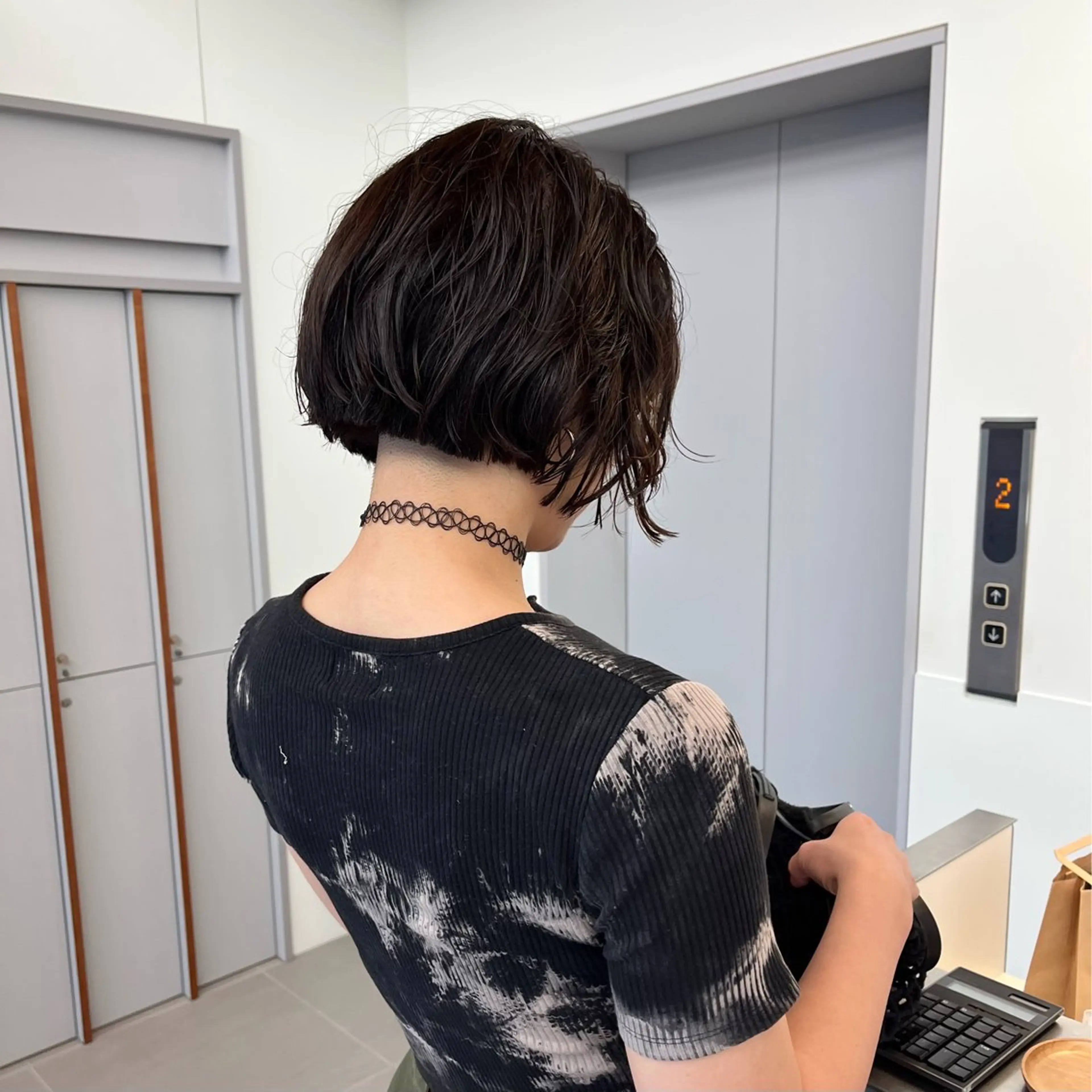 ショート パーマ ボブ カット パーマ 髪質改善/ボブ 🌻Mutsumiのヘアスタイル