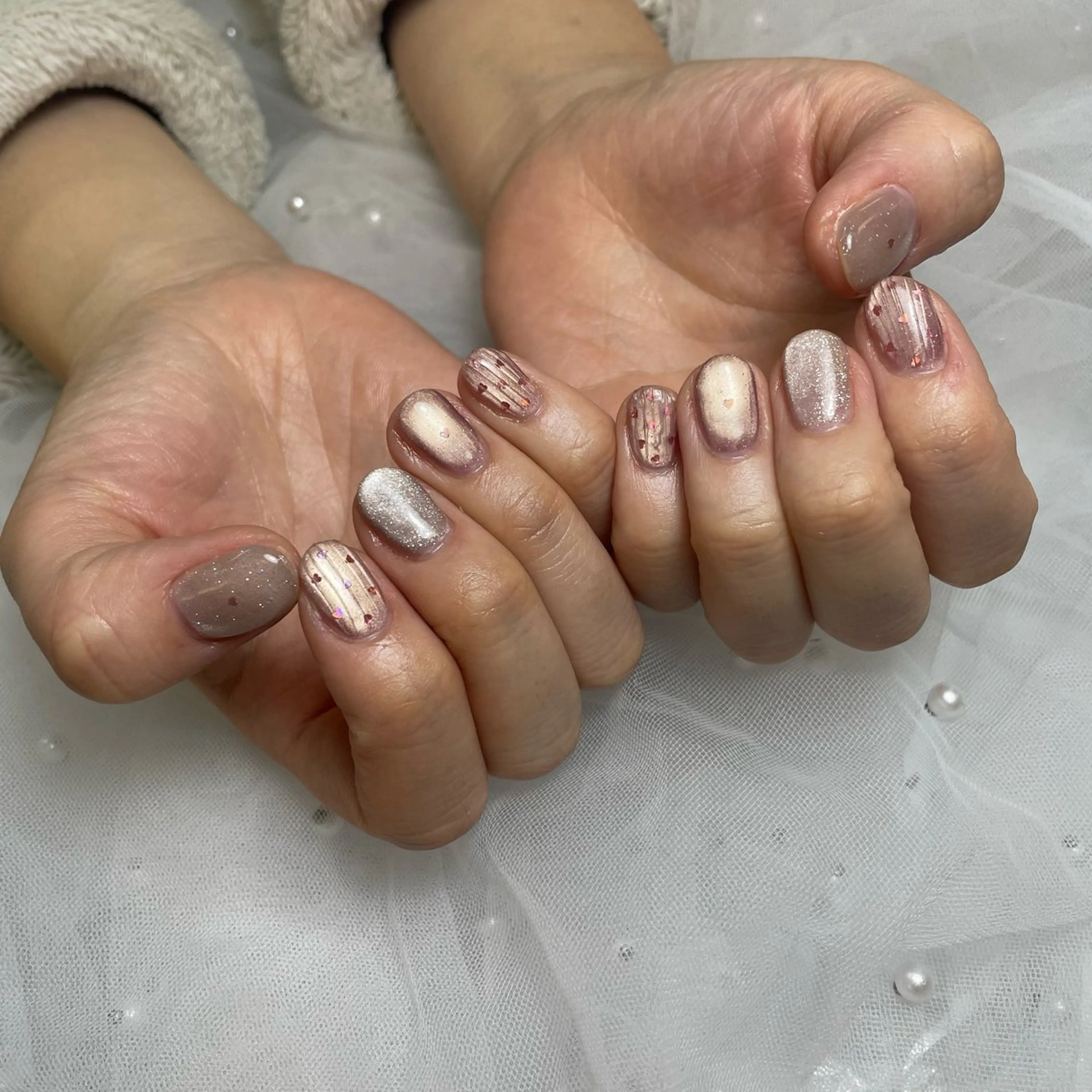 ネイル ハンドネイル フットネイル パーツたくさん🍓 SUMIのネイルデザイン