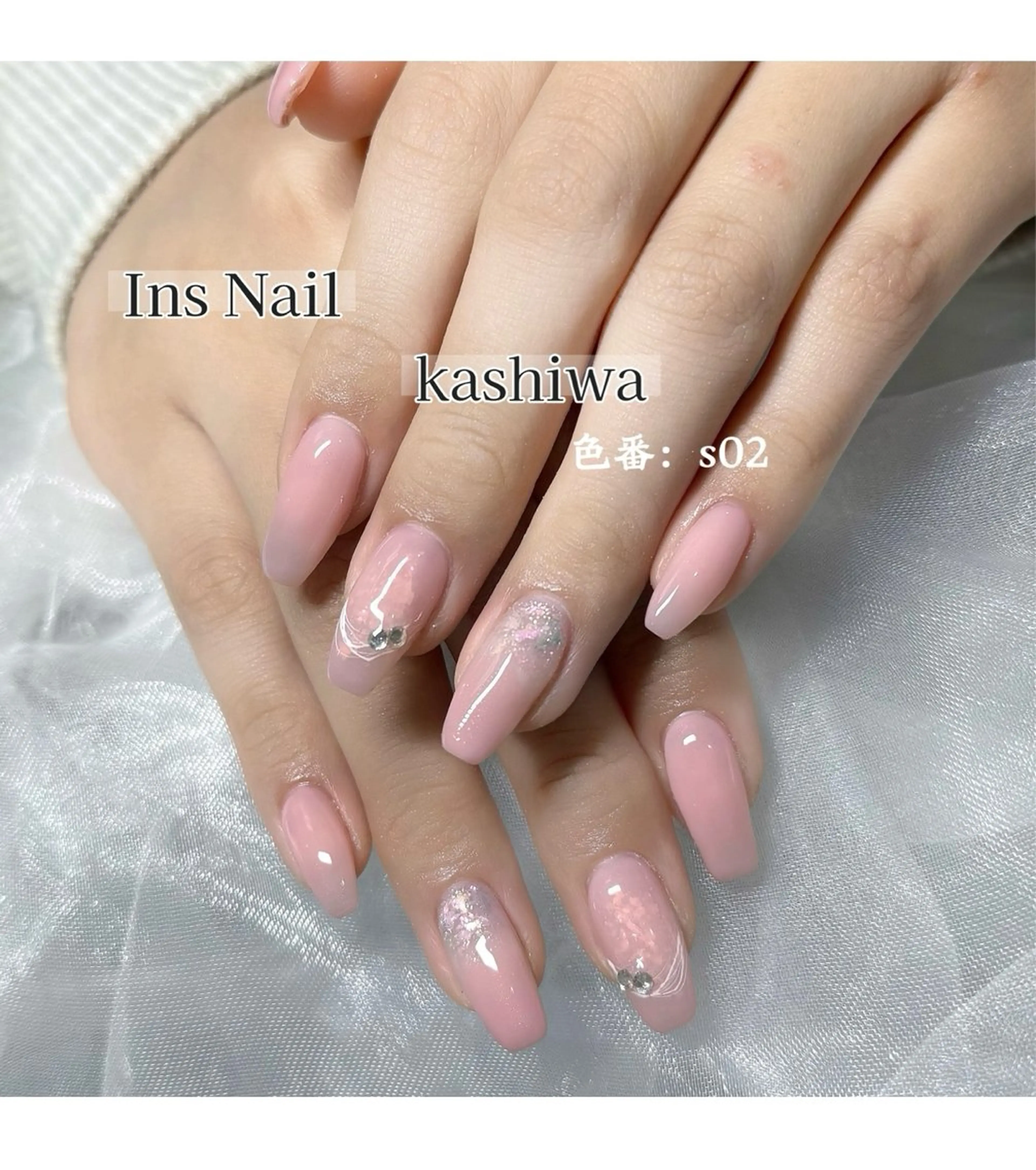 ネイル ハンドネイル ハンドケア ins nailのネイルデザイン