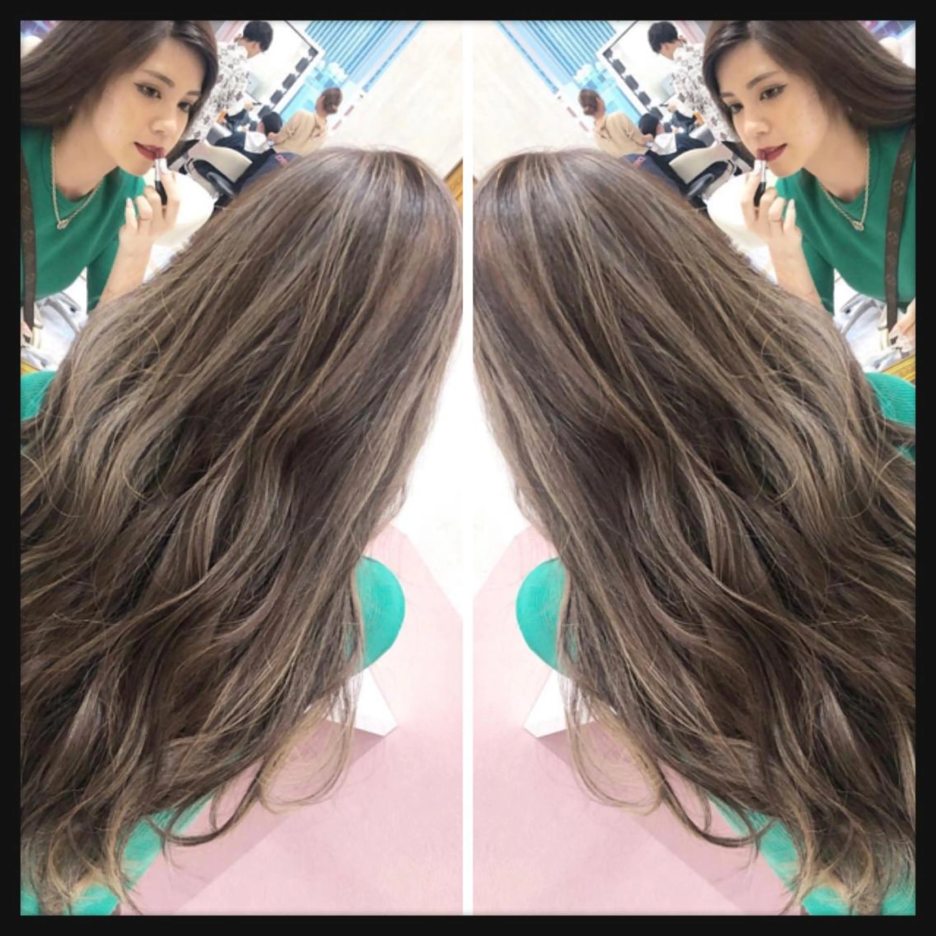 ロング カラー パーマ ヘアアレンジ メンズ キッズ ネイル マツエク・マツパ 酸性ストレート 髪質改善大槻勇樹のヘアスタイル