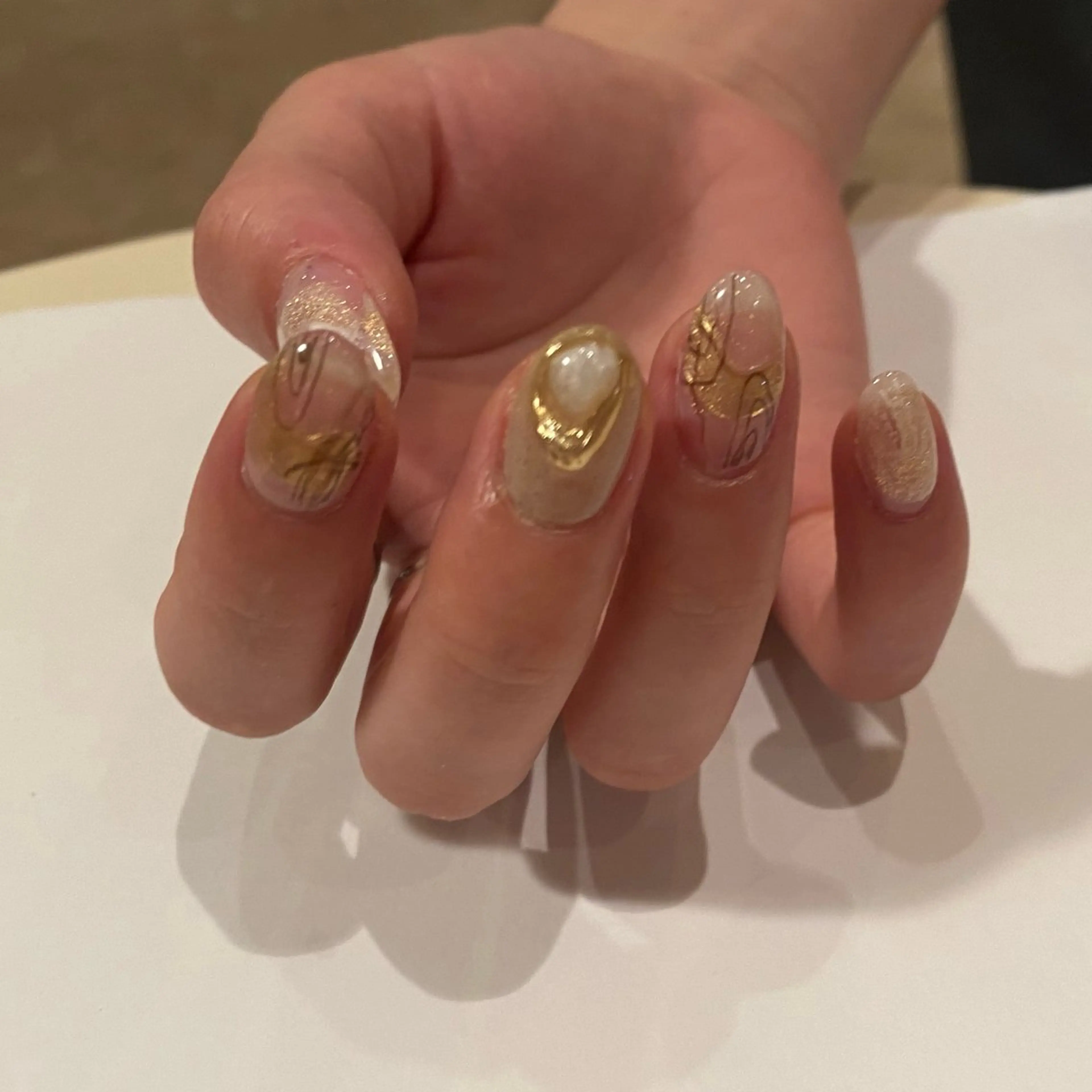 ネイル ハンドネイル scre as Etelのネイルデザイン