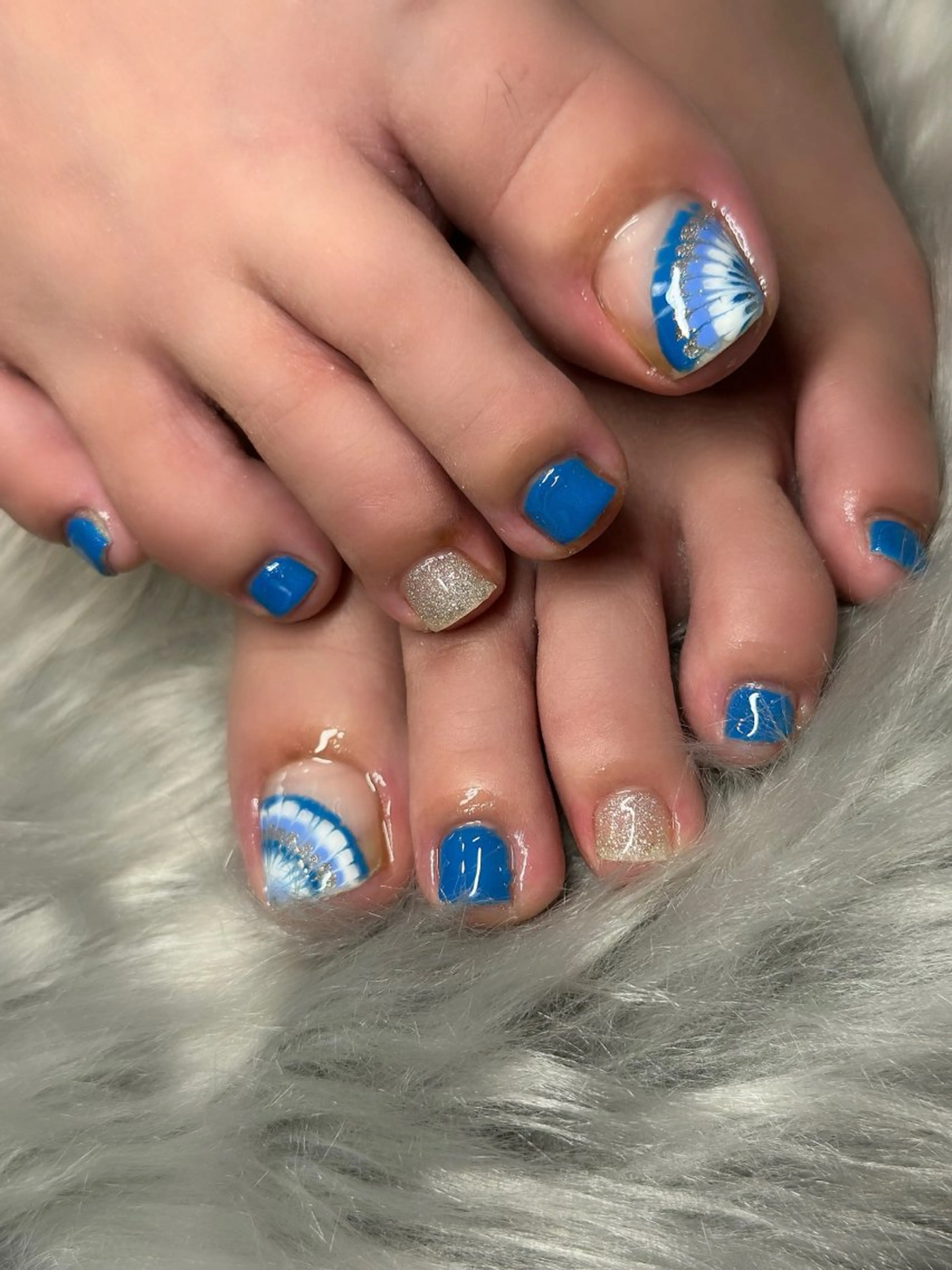 ネイル フットネイル ticano nailのネイルデザイン