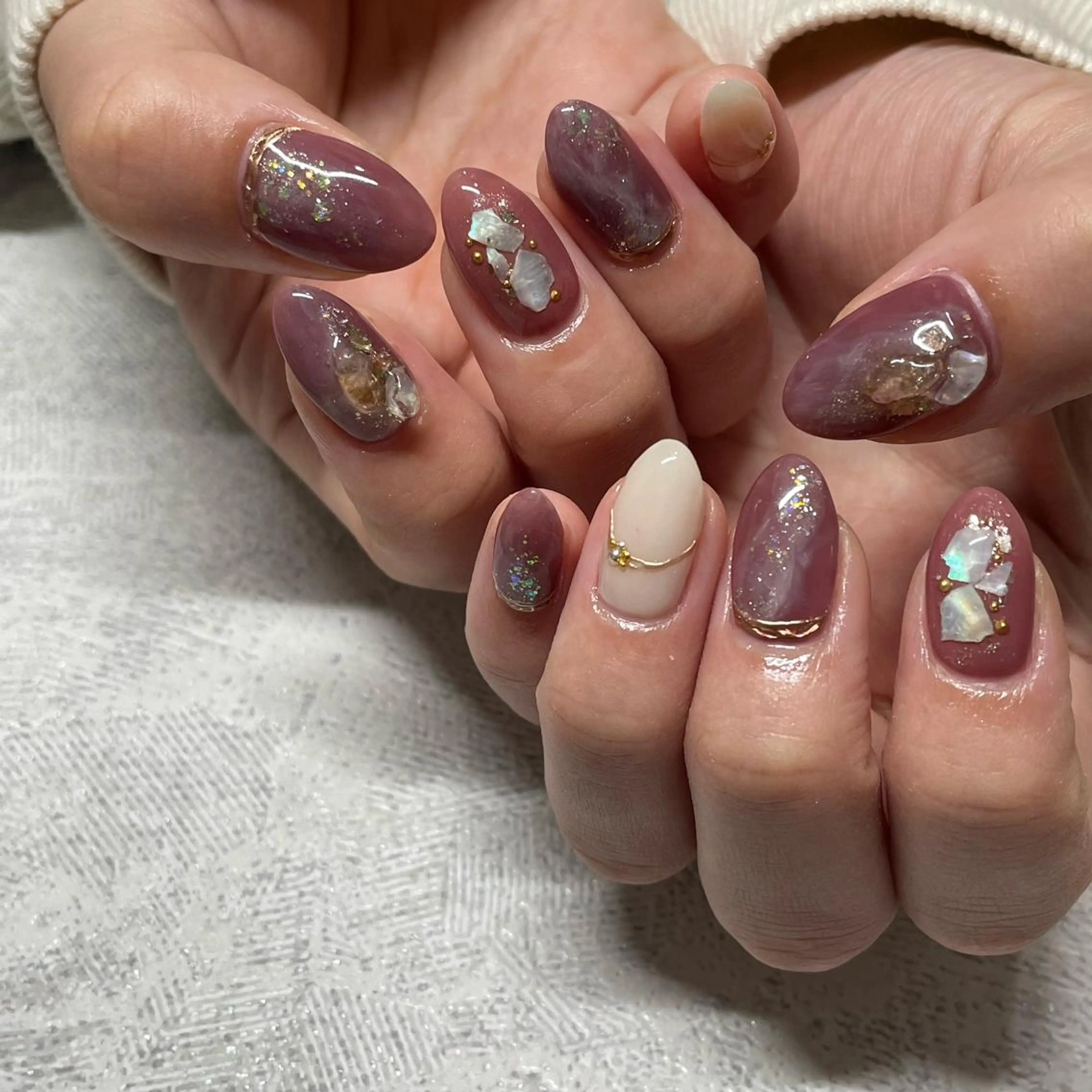 ネイル ハンドネイル ハンドケア nailsalon SuMILEのネイルデザイン