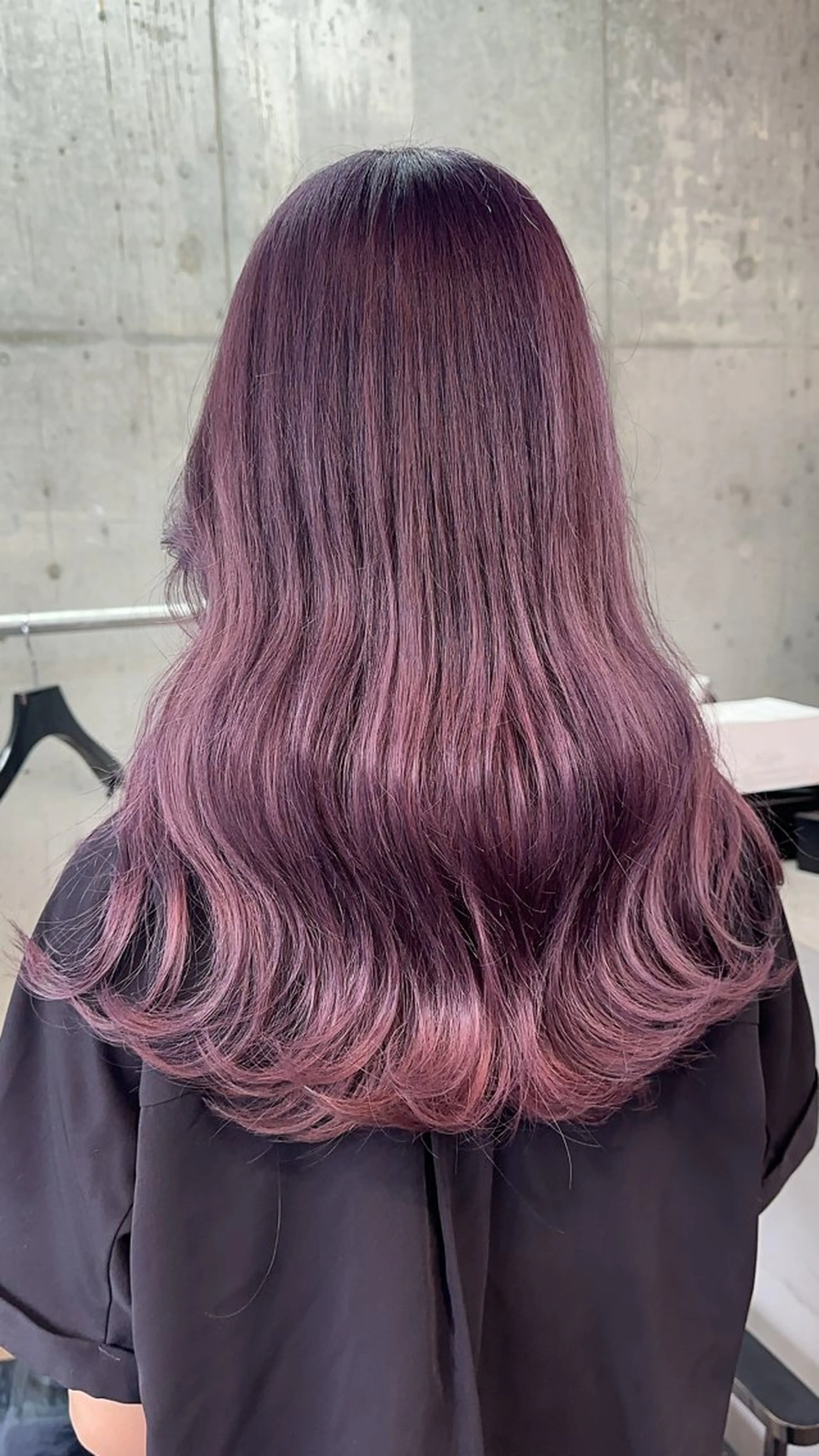 ロング カット ヘアカラー トリートメント 髪質改善 レイヤー Naoyaのヘアスタイル