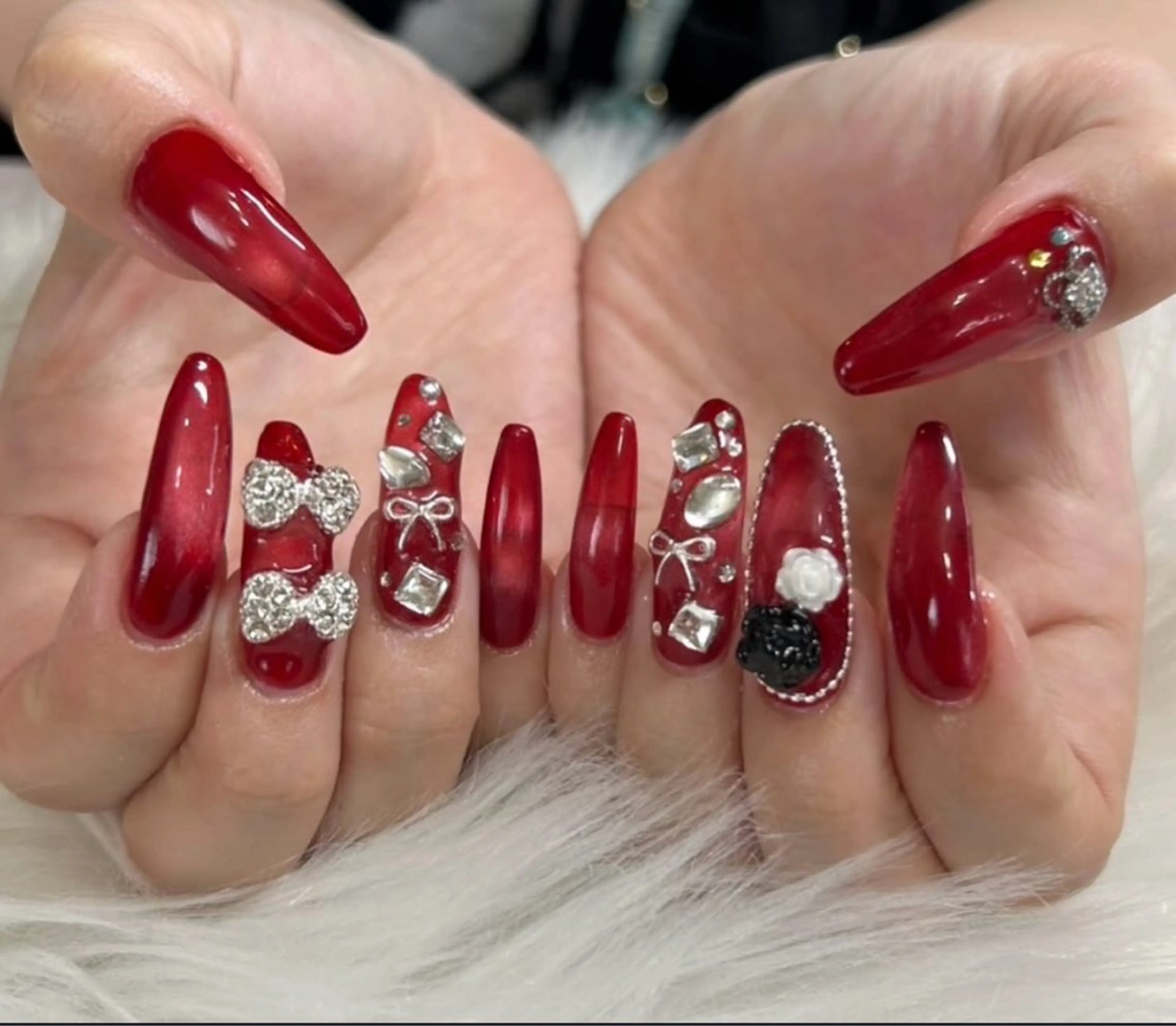 ネイル 韓国ネイル 持ち込み ニュアンスネイル ネイルチップ ハンドネイル TABI ANA.CHUOのネイルデザイン