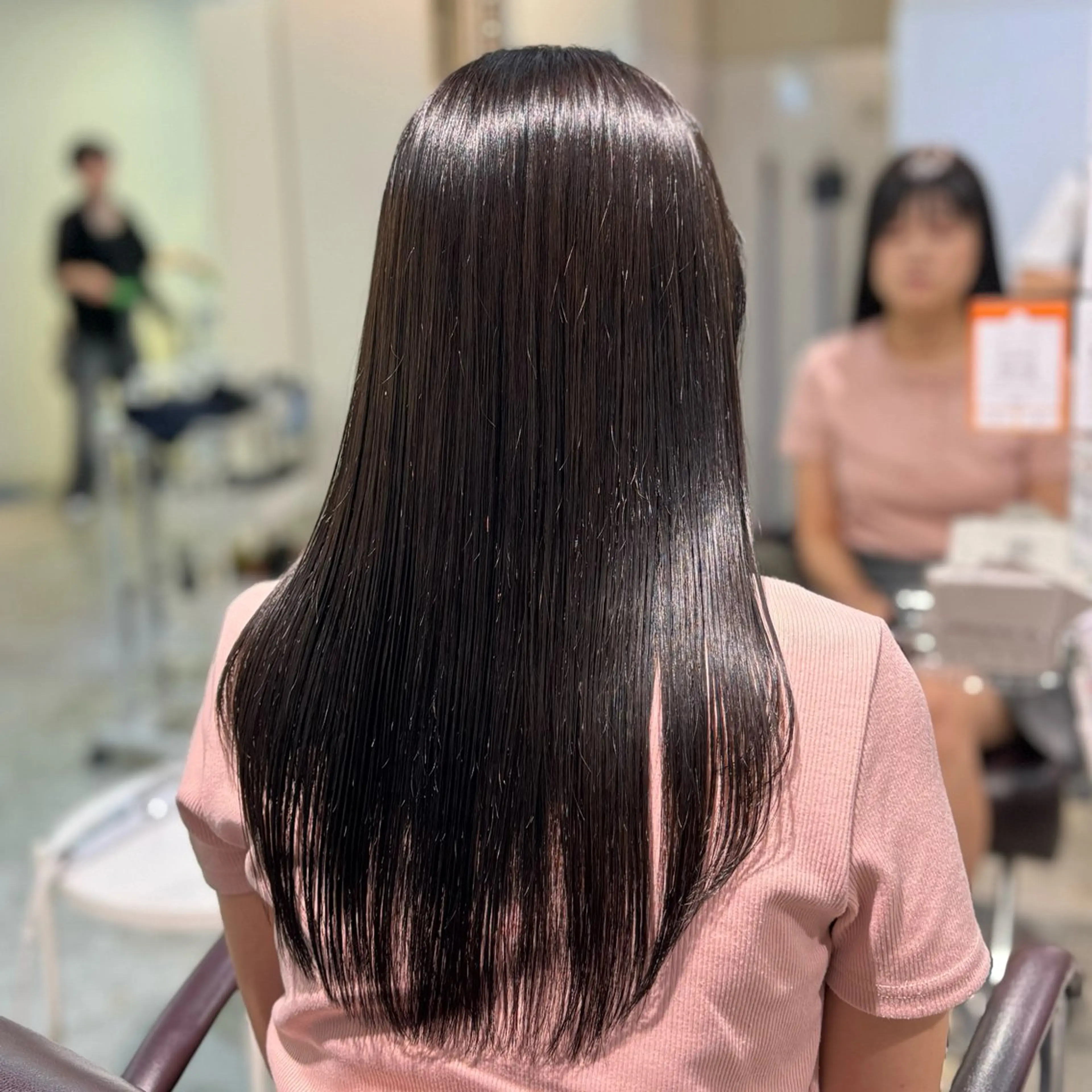 ワンカラー➕毛先カット💇🏻♀️🩷の写真