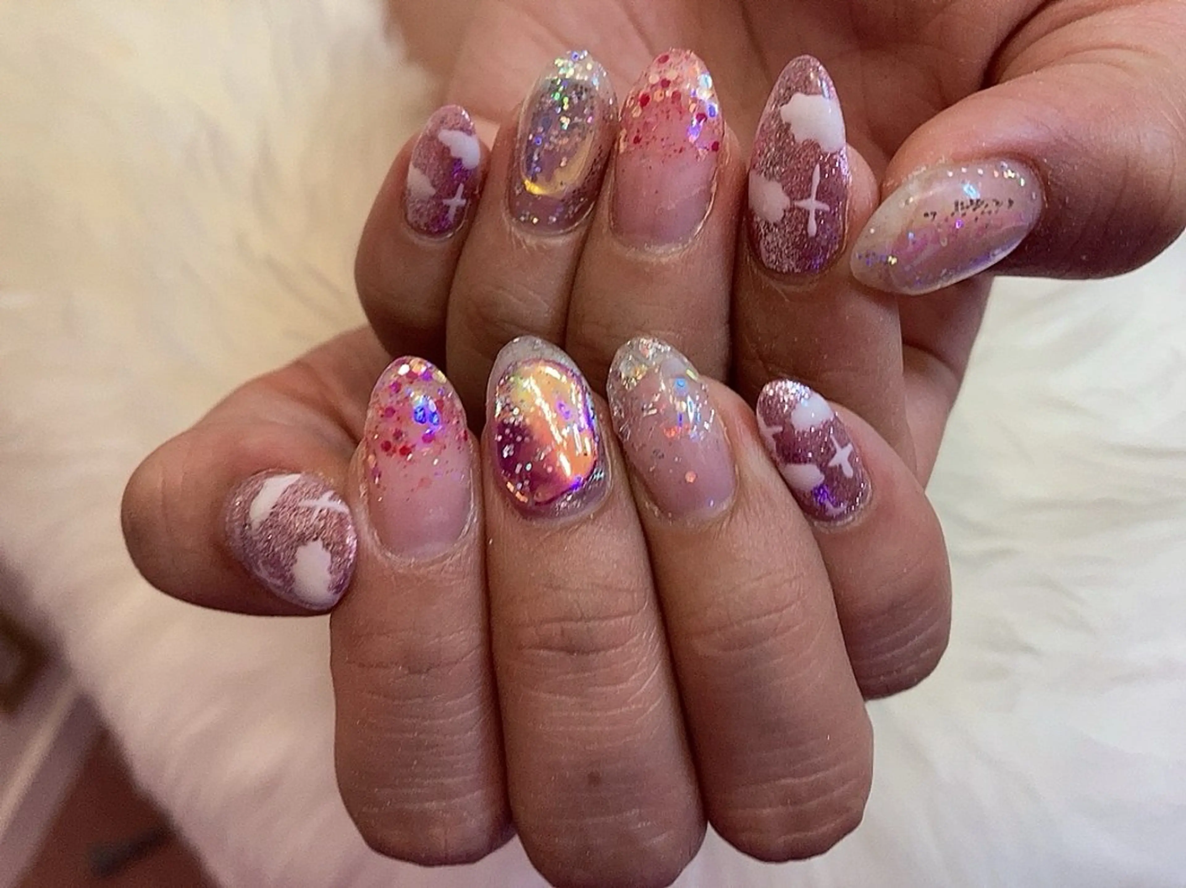 ネイル ハンドネイル 海外ネイル u4me🦄💜のネイルデザイン