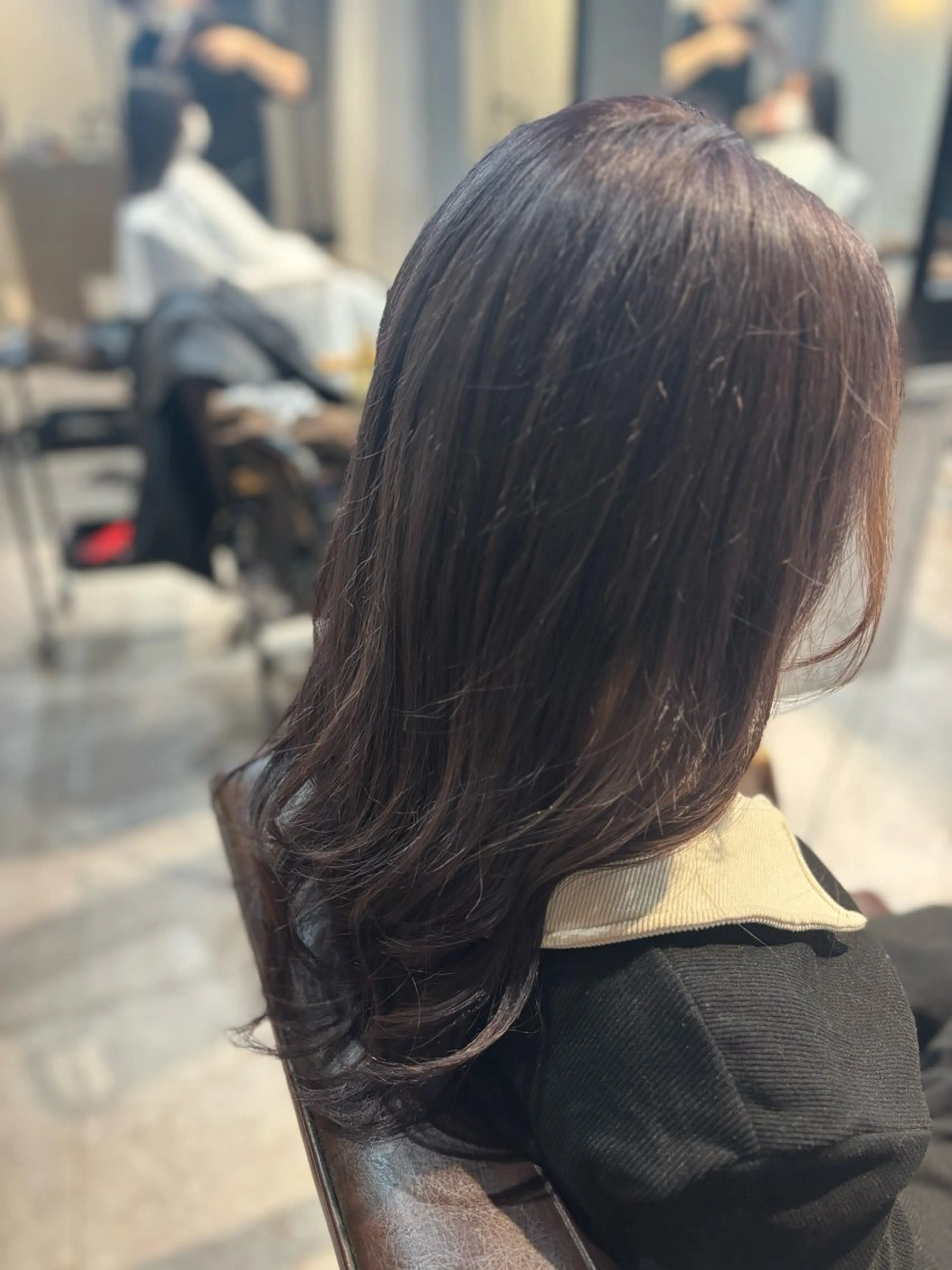 セミロング カラー pers'lov yoneyaのヘアスタイル