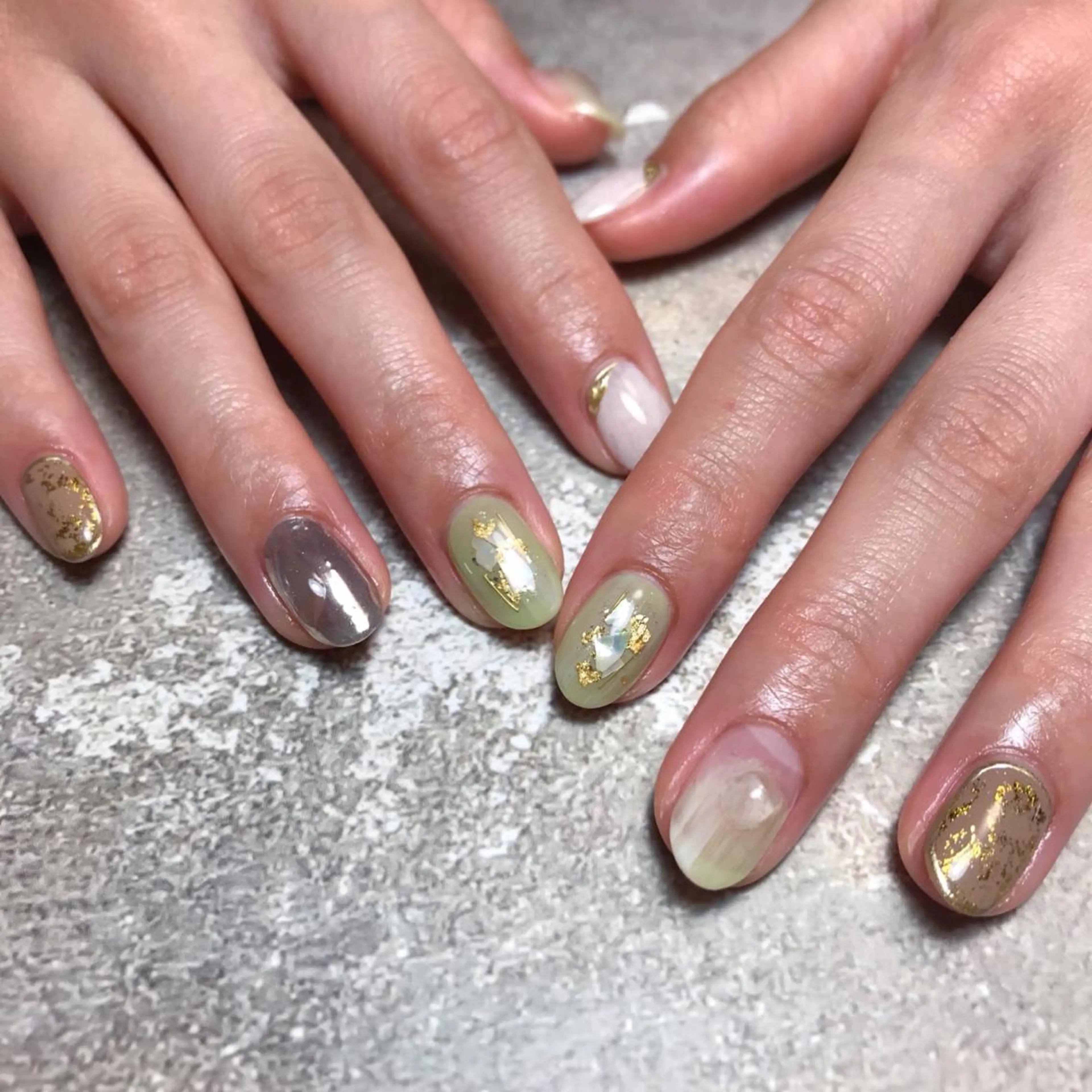 ネイル ハンドネイル 💅chainail _aiのネイルデザイン