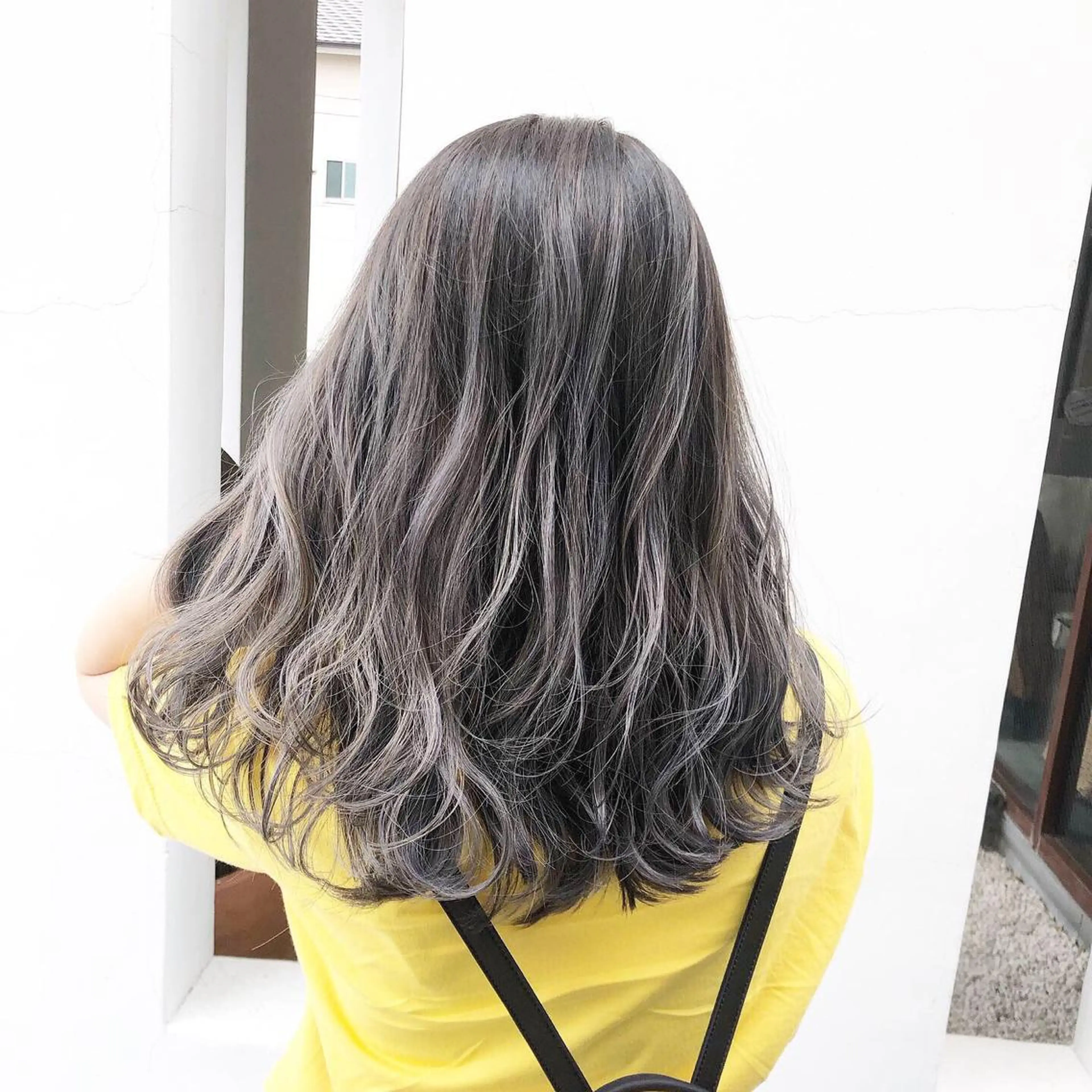 ロング カラー ヘアカラー 具志 正太のヘアスタイル