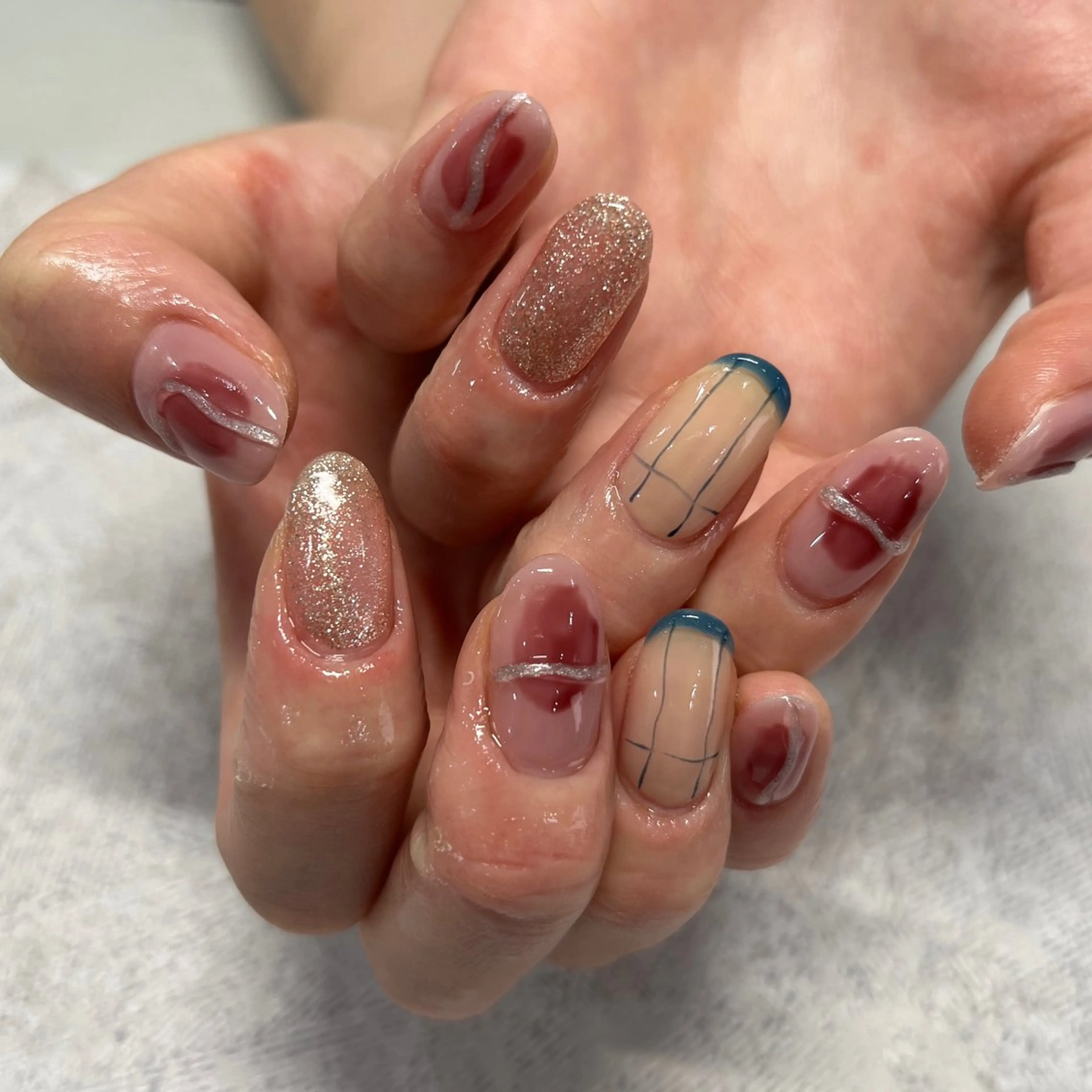 ネイル Aina北千住西口店 井田のネイルデザイン