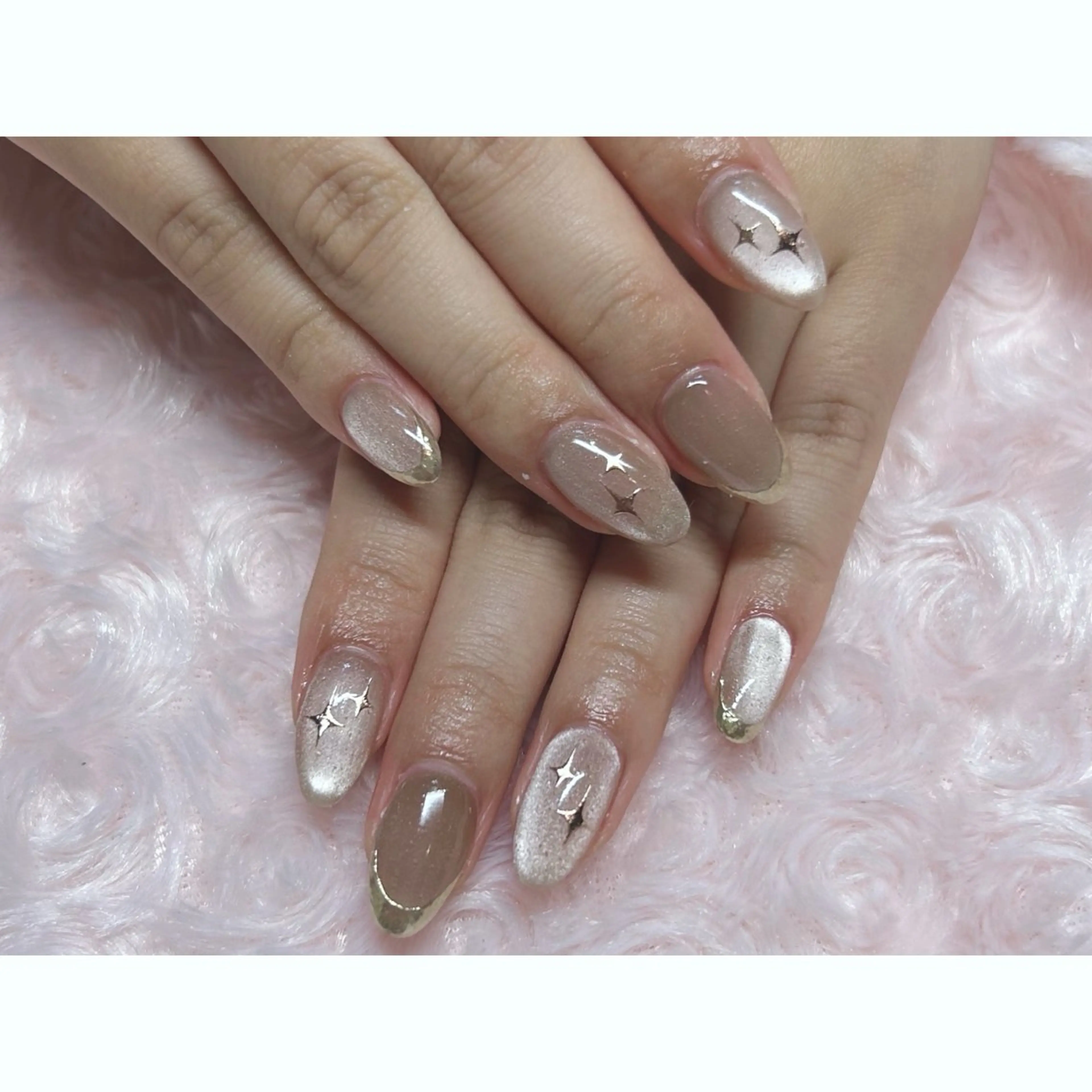 ネイル ハンドネイル 横浜駅東口 🐬🫧 ｵｰﾀのネイルデザイン