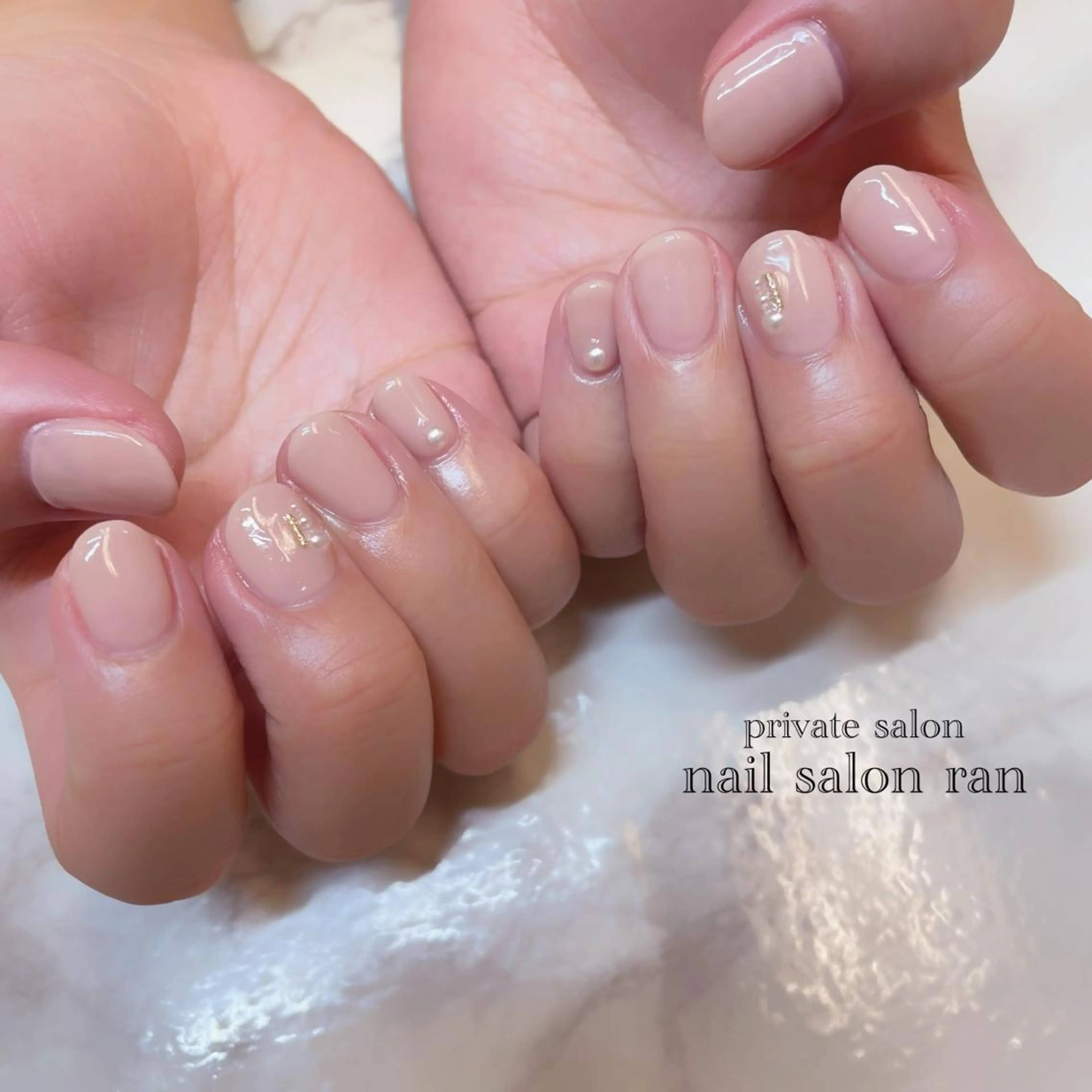 ネイル オフィスネイル nailsalon ranのネイルデザイン