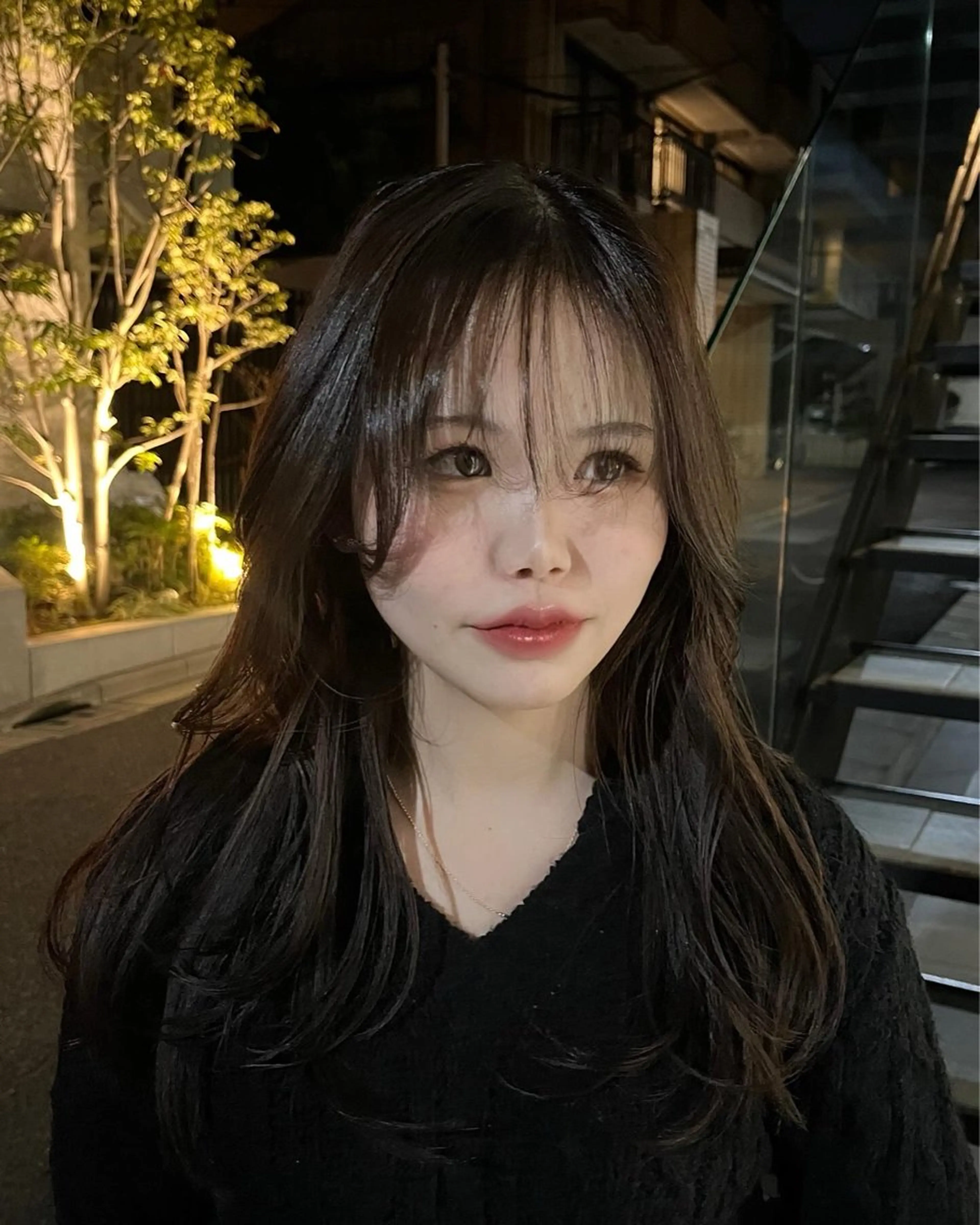 ロング カラー ヘアアレンジ ヘアカラー トリートメント 原宿・デザインカラー YUI🤍ྀིのヘアスタイル