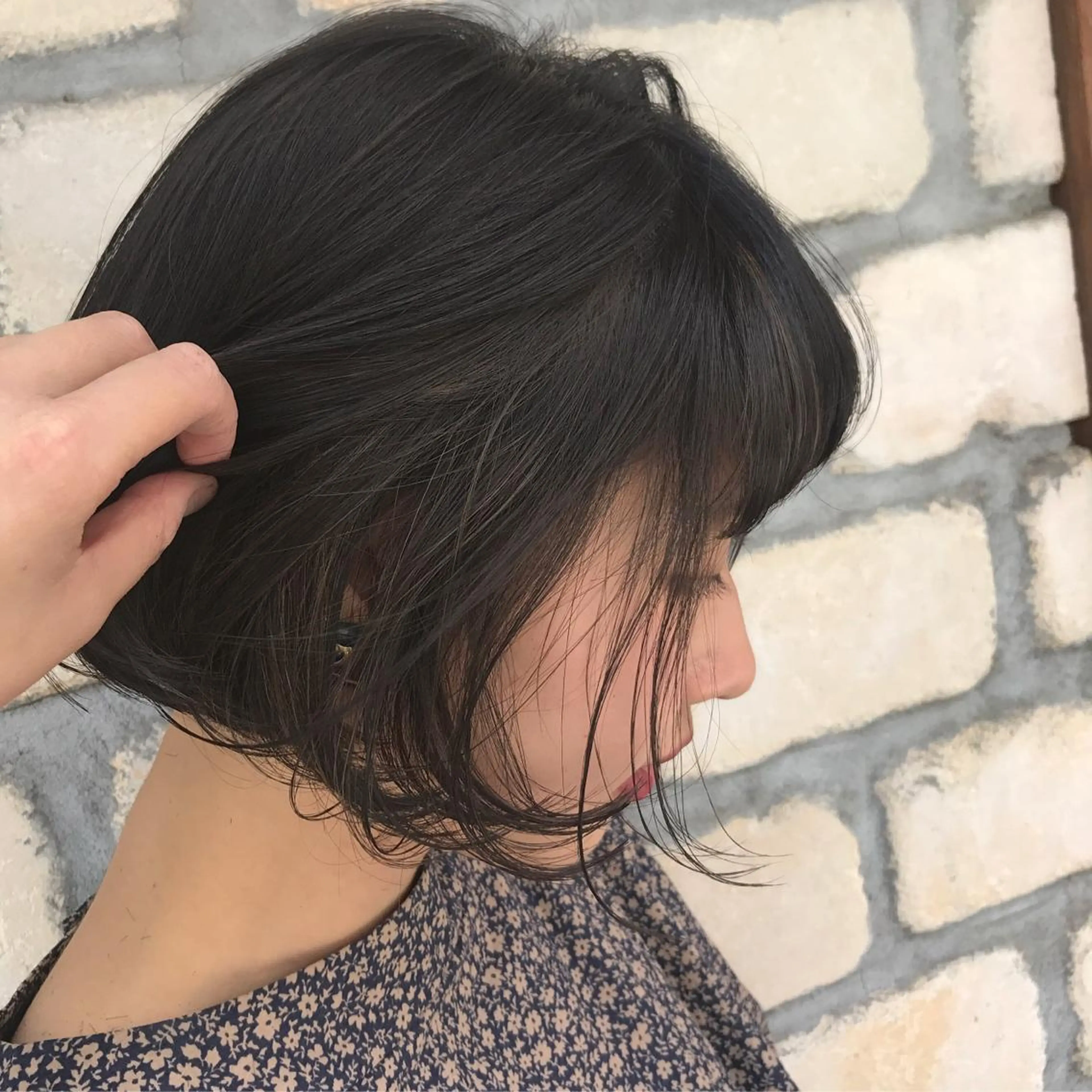 ミディアム カラー ハイライトカラー ハイライト emme エミィ/立川のヘアスタイル