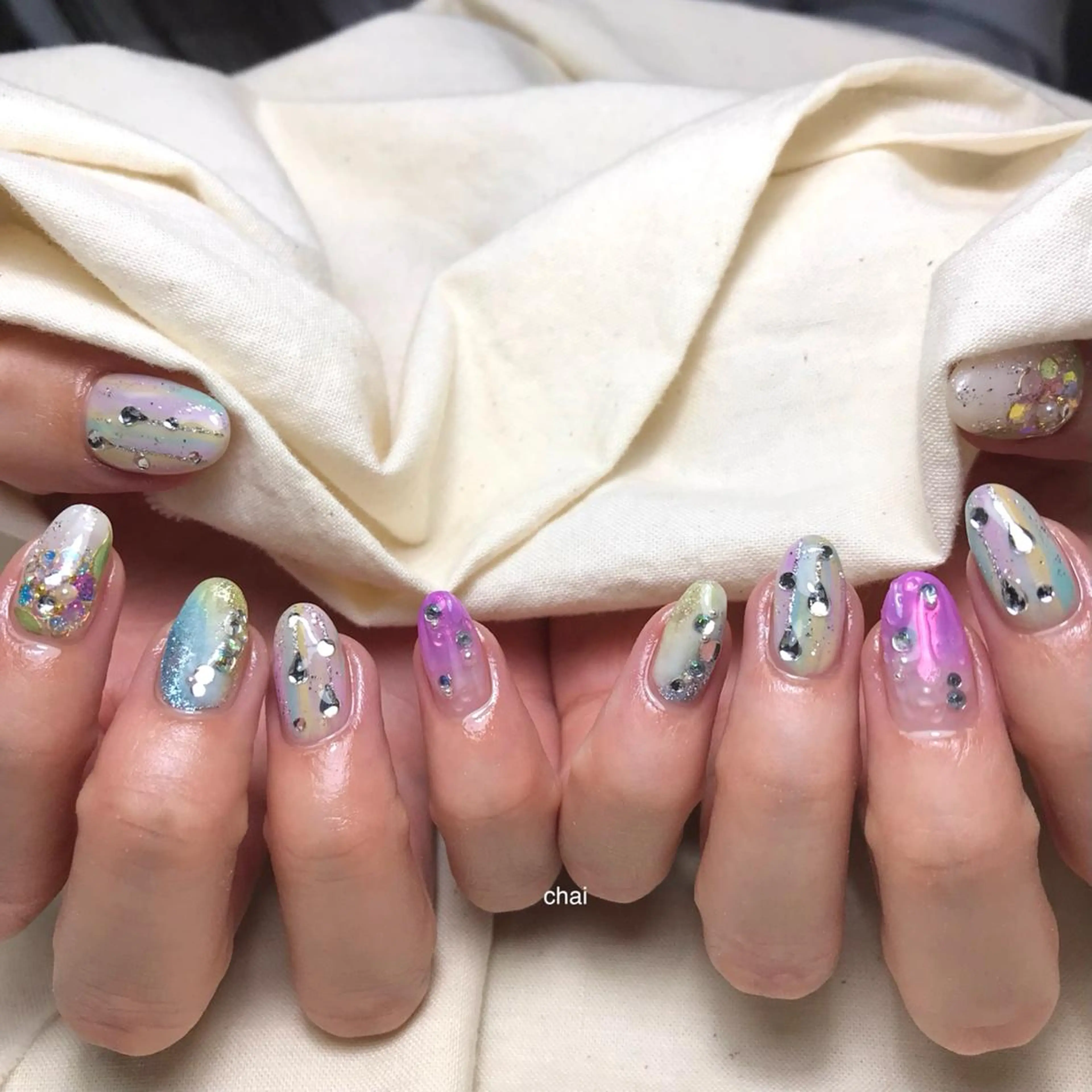 ネイル ハンドネイル 💅chainail _aiのネイルデザイン