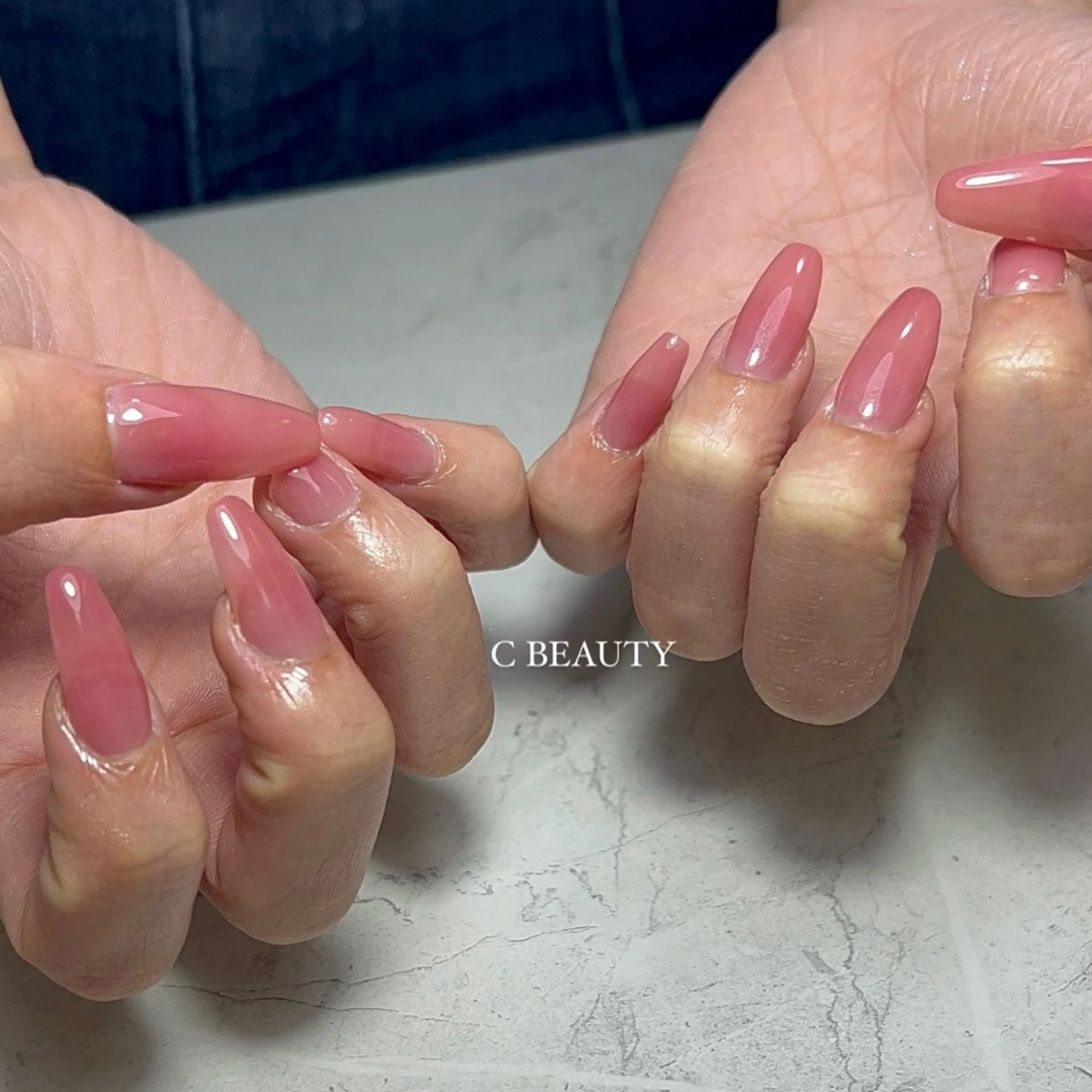 ネイル ワンカラーネイル C BEAUTY／ KAEDEのネイルデザイン