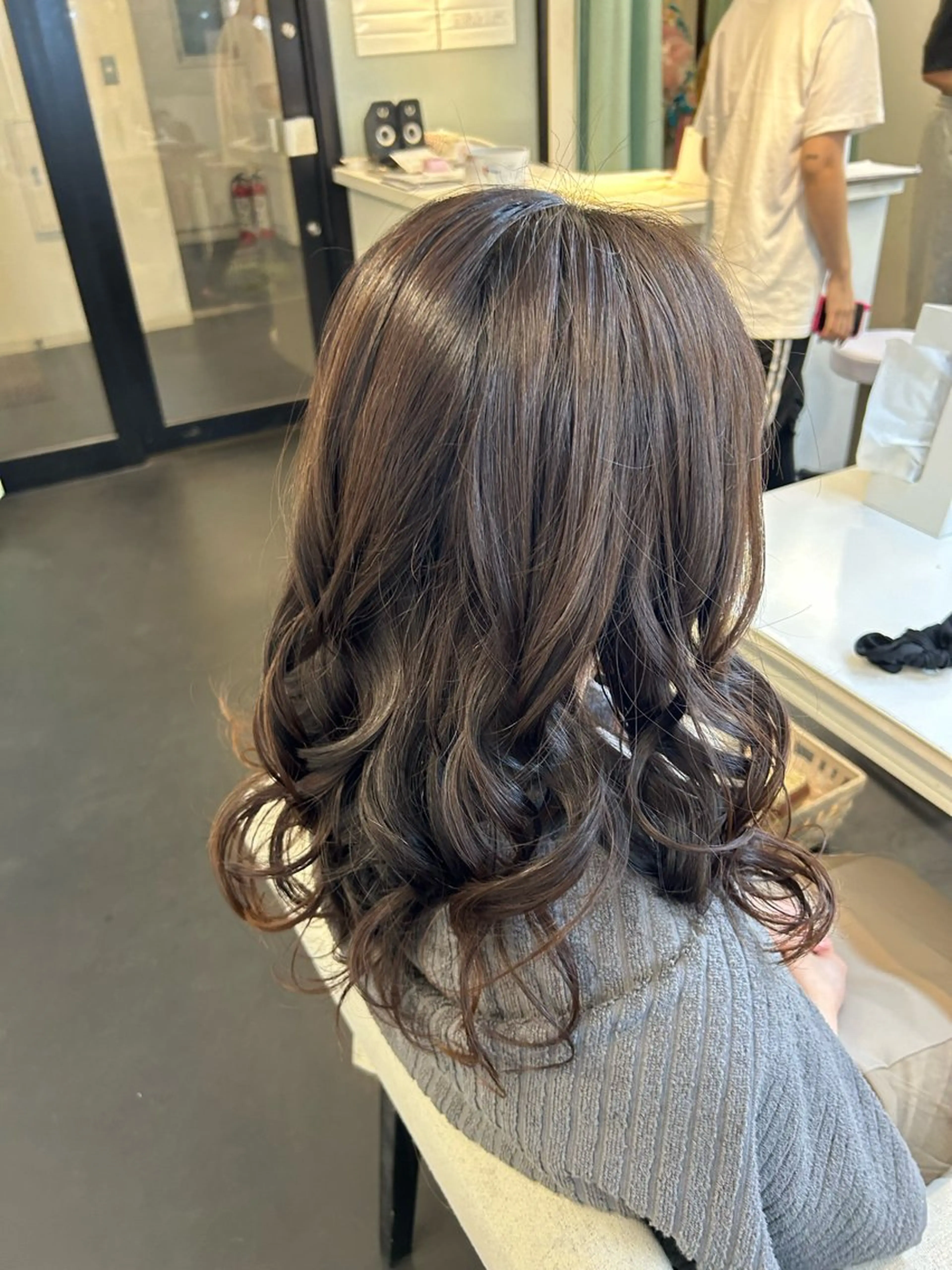 セミロング Hair&make Mars+所属・Mars+ RISAのヘアスタイル