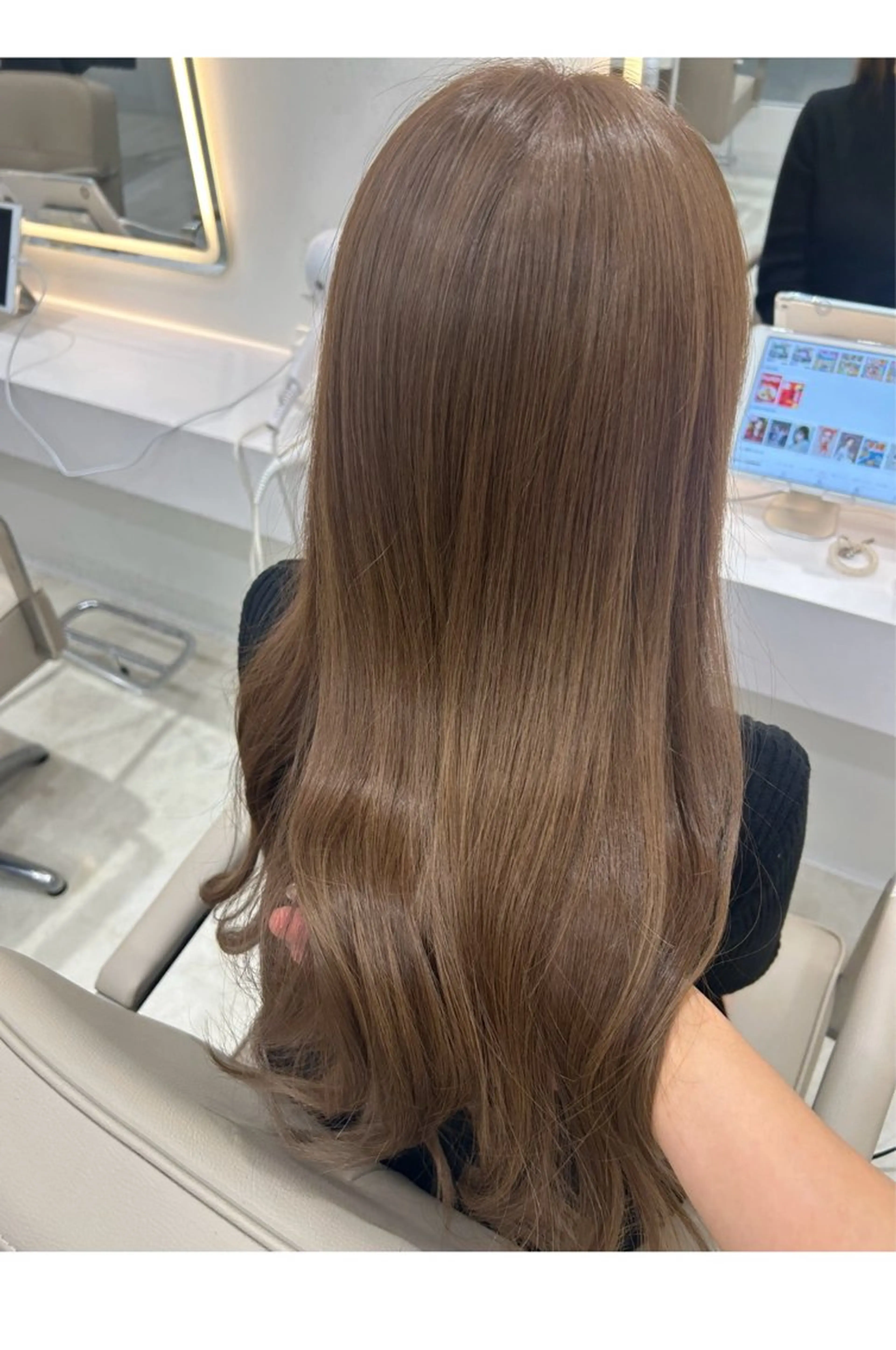 平日限定🩵髪質改善カラー➕3stepトリートメントの写真