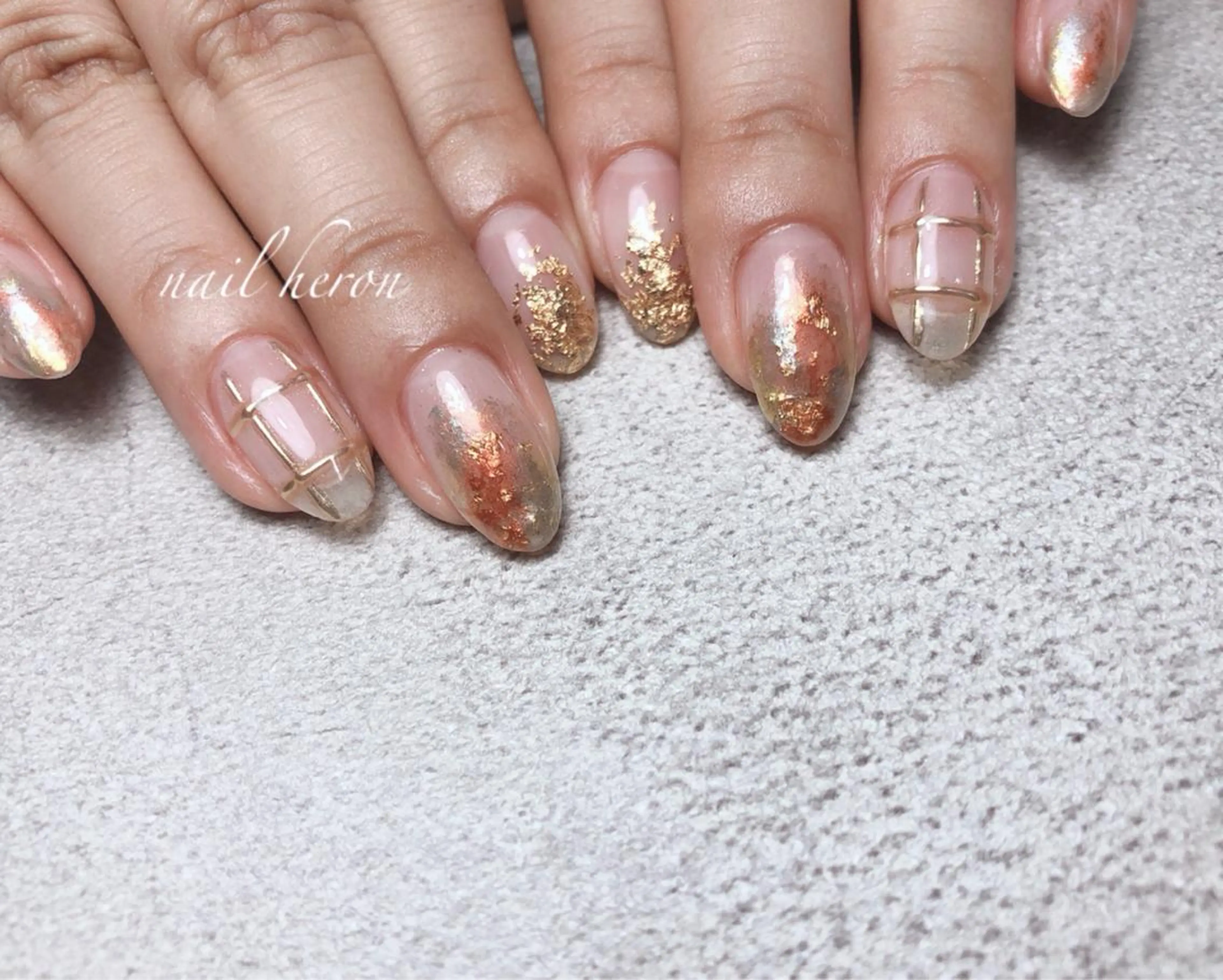 ネイル ハンドネイル nail heron所属・saki_ nail heronのネイルデザイン