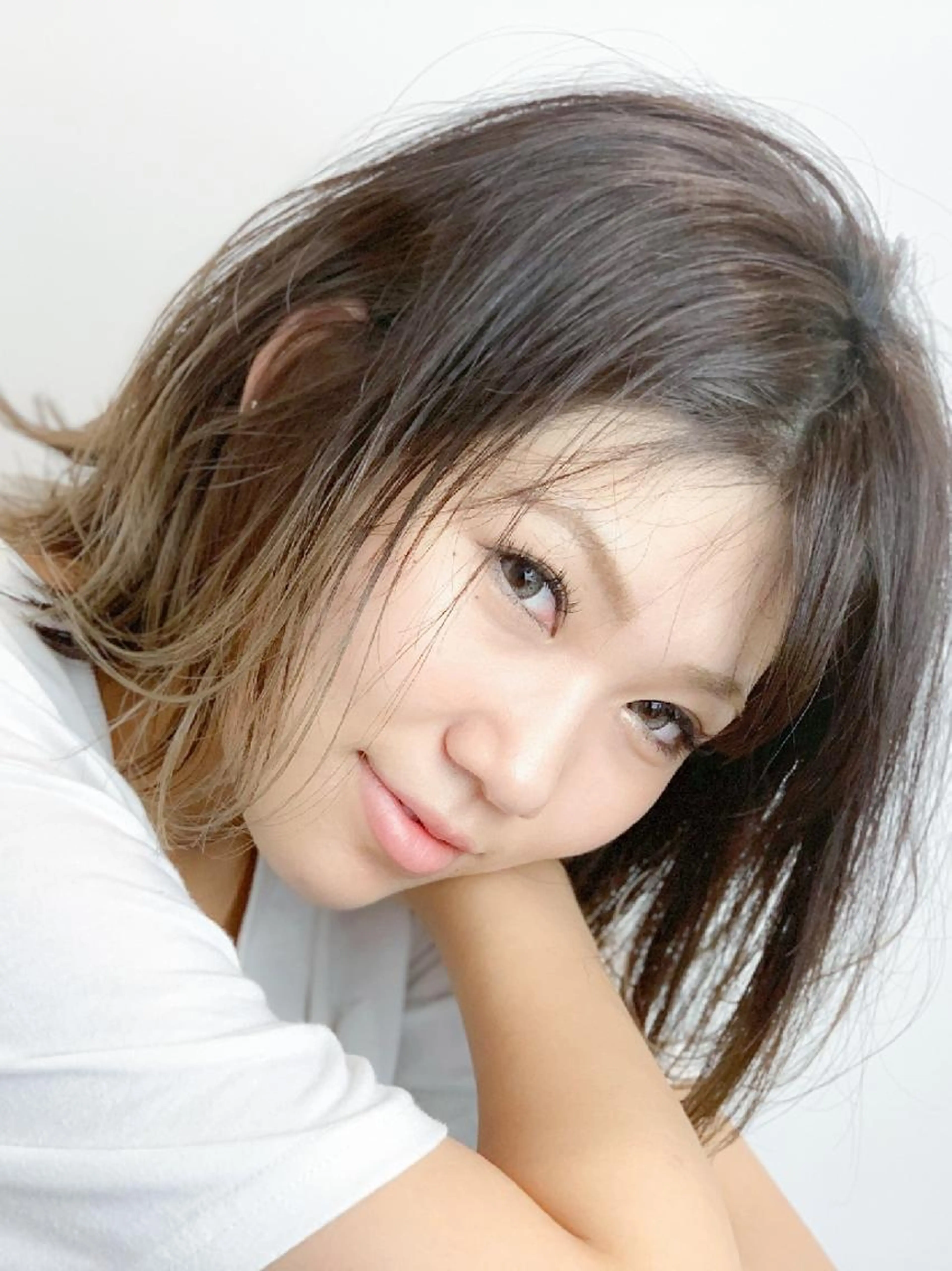 🤩カット+ポイントブリーチ+カラー+リンクトリートの写真