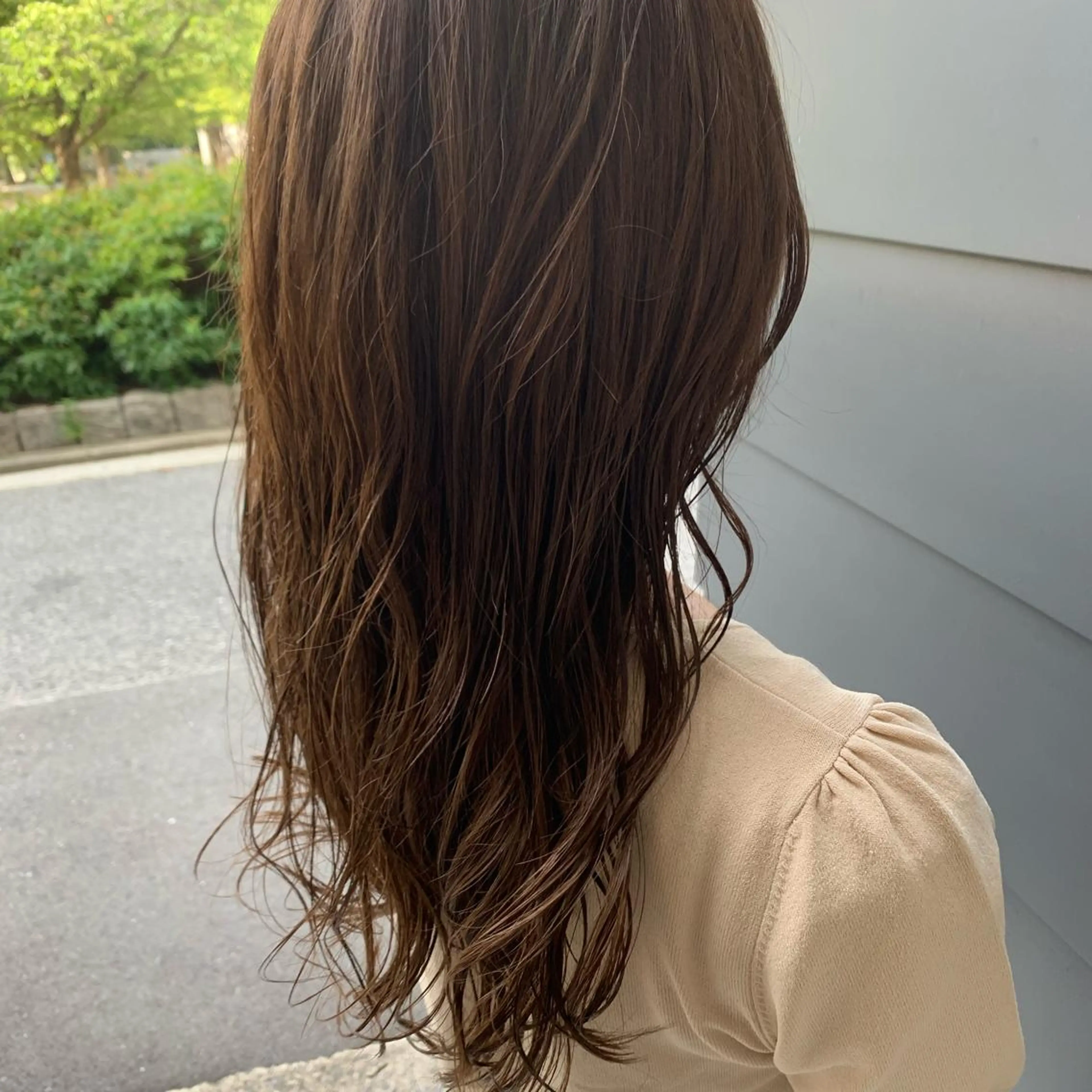 ロング カラー パーマ STYLE袋町店 赤畠達弥のヘアスタイル
