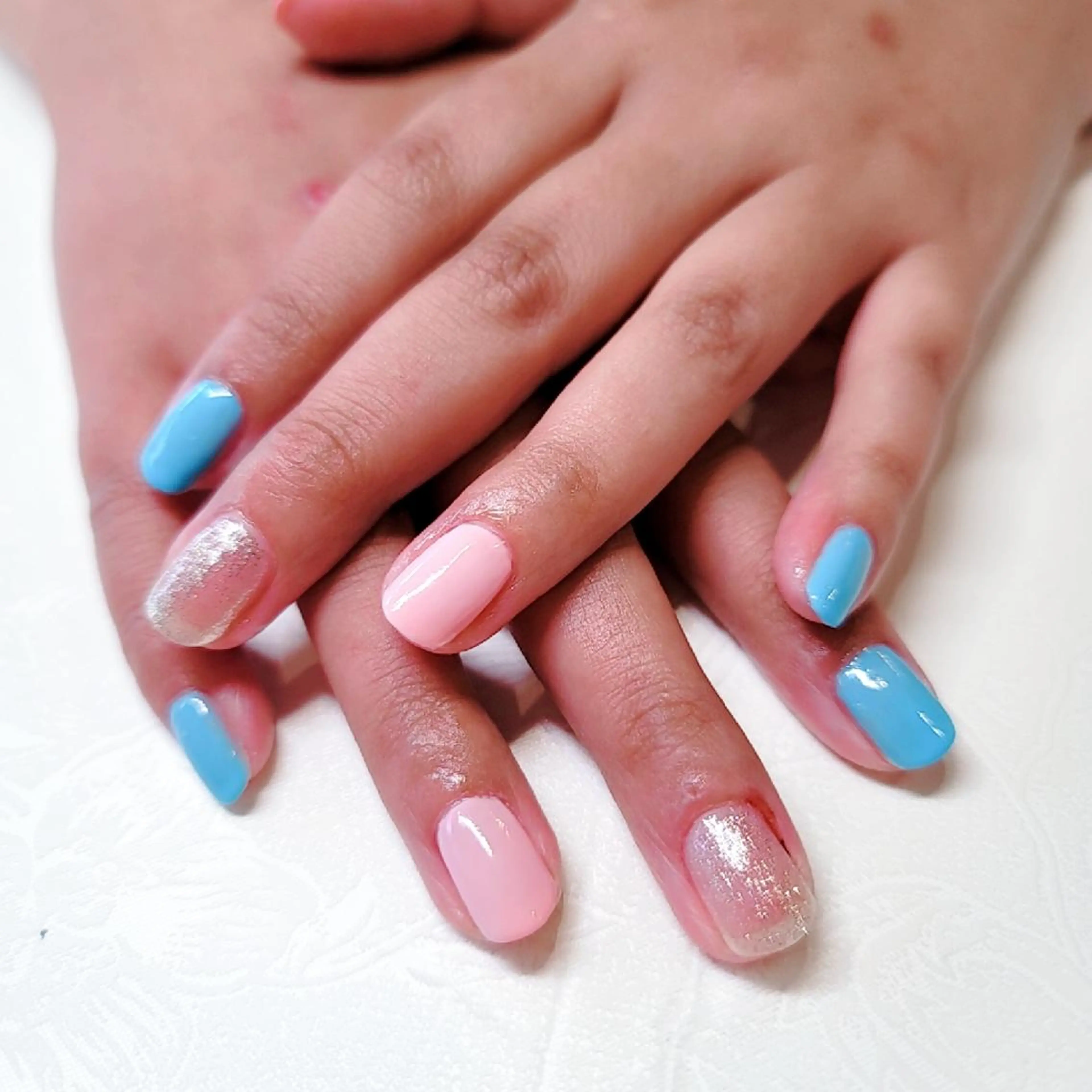 ネイル ワンカラーネイル へなちょこ ネイリストのネイルデザイン