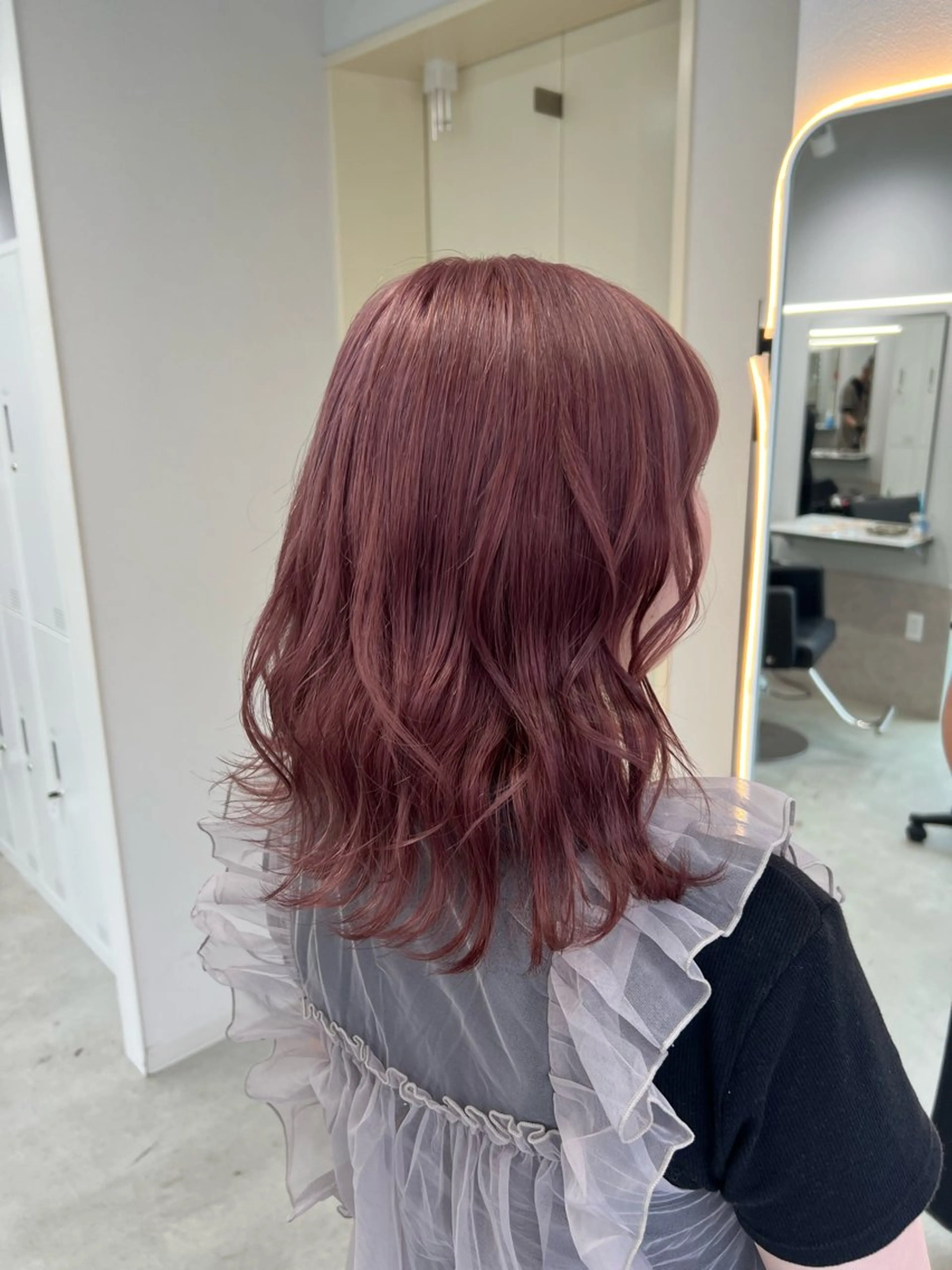 カット＋ダブルカラーの写真