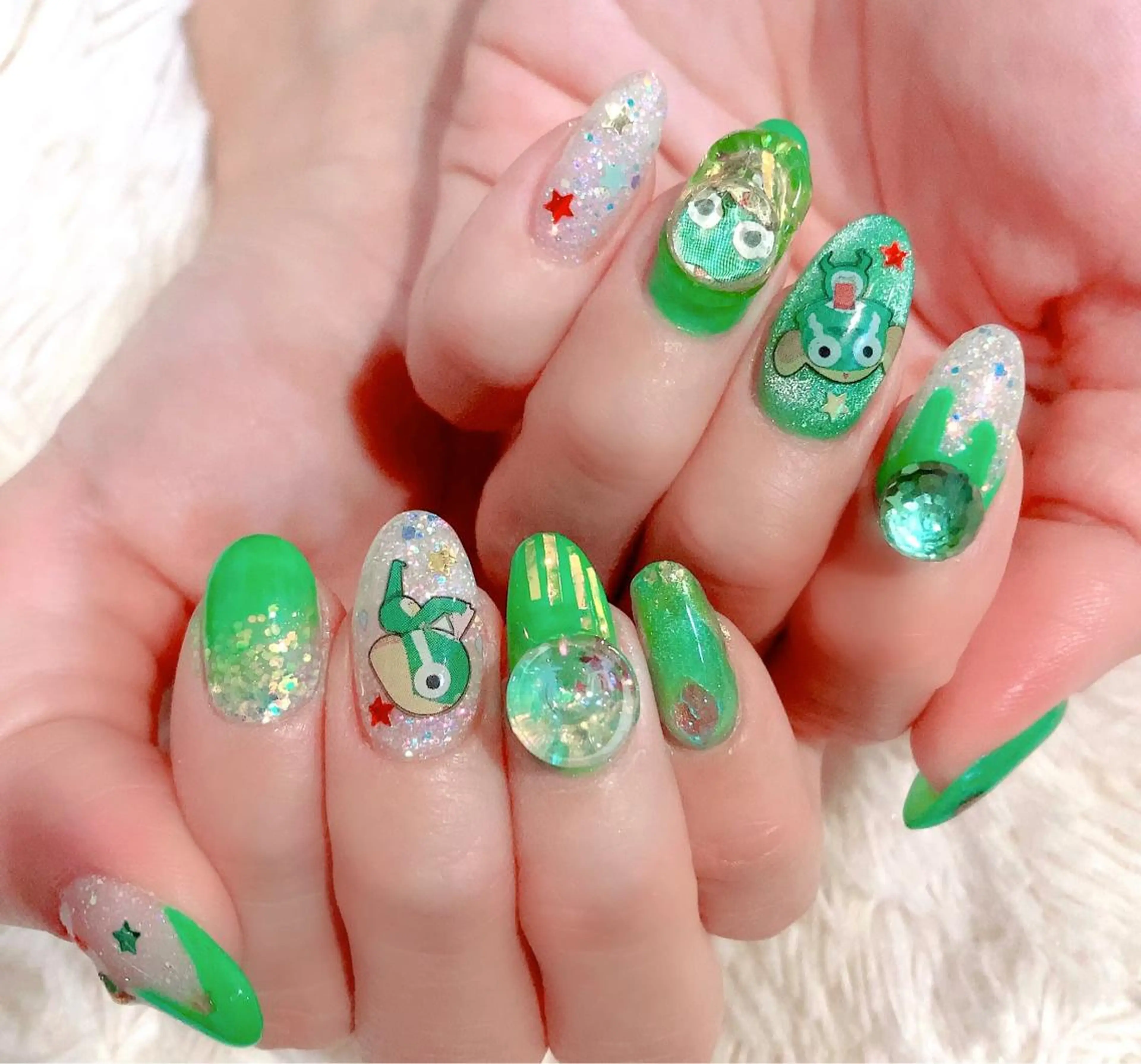 ネイル Spiky とうげ ふうかのネイルデザイン