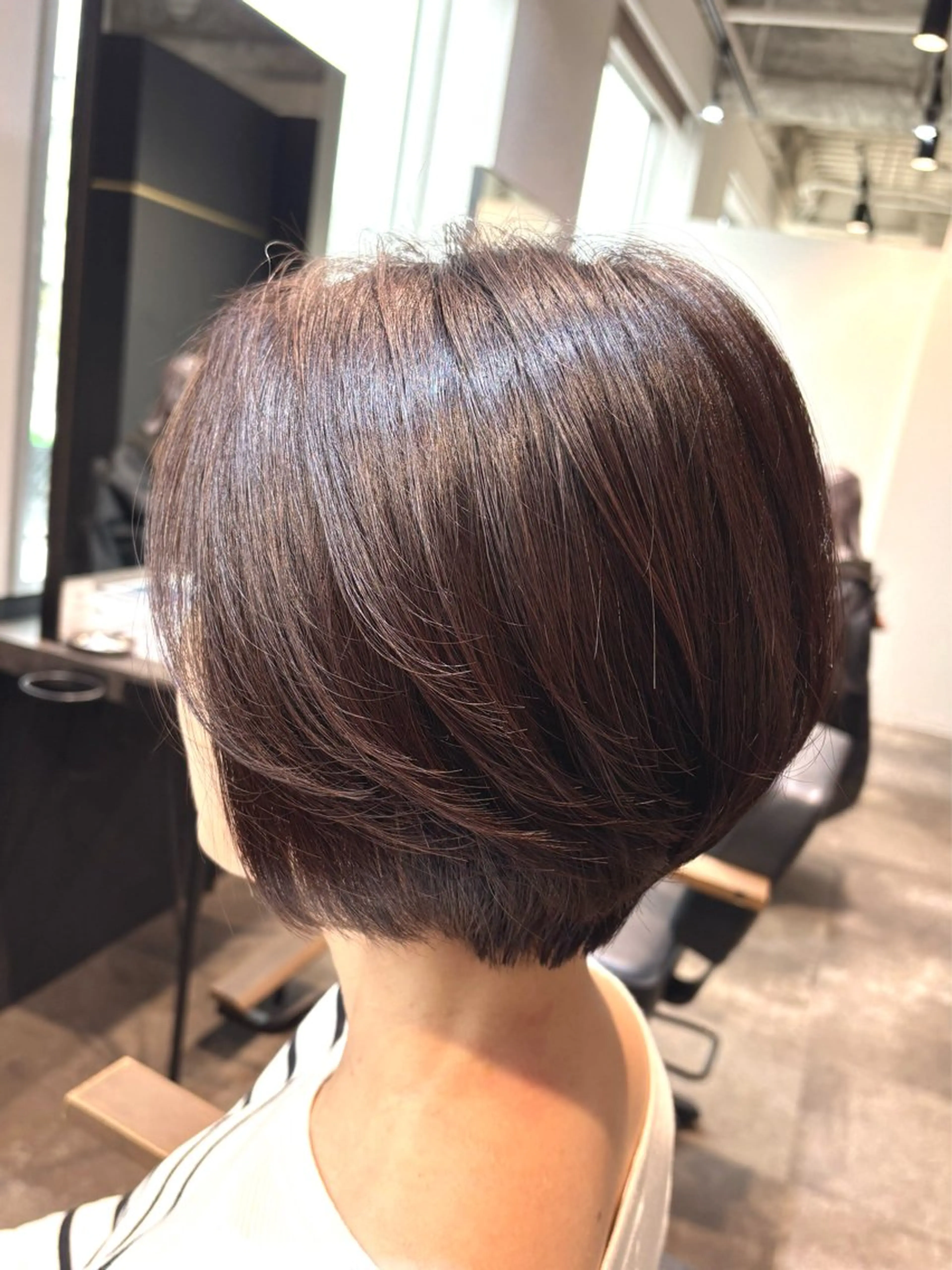 ショート ショートボブ ボブ レイヤーカット ショートヘア ⭐︎ にぃ⭐︎のヘアスタイル
