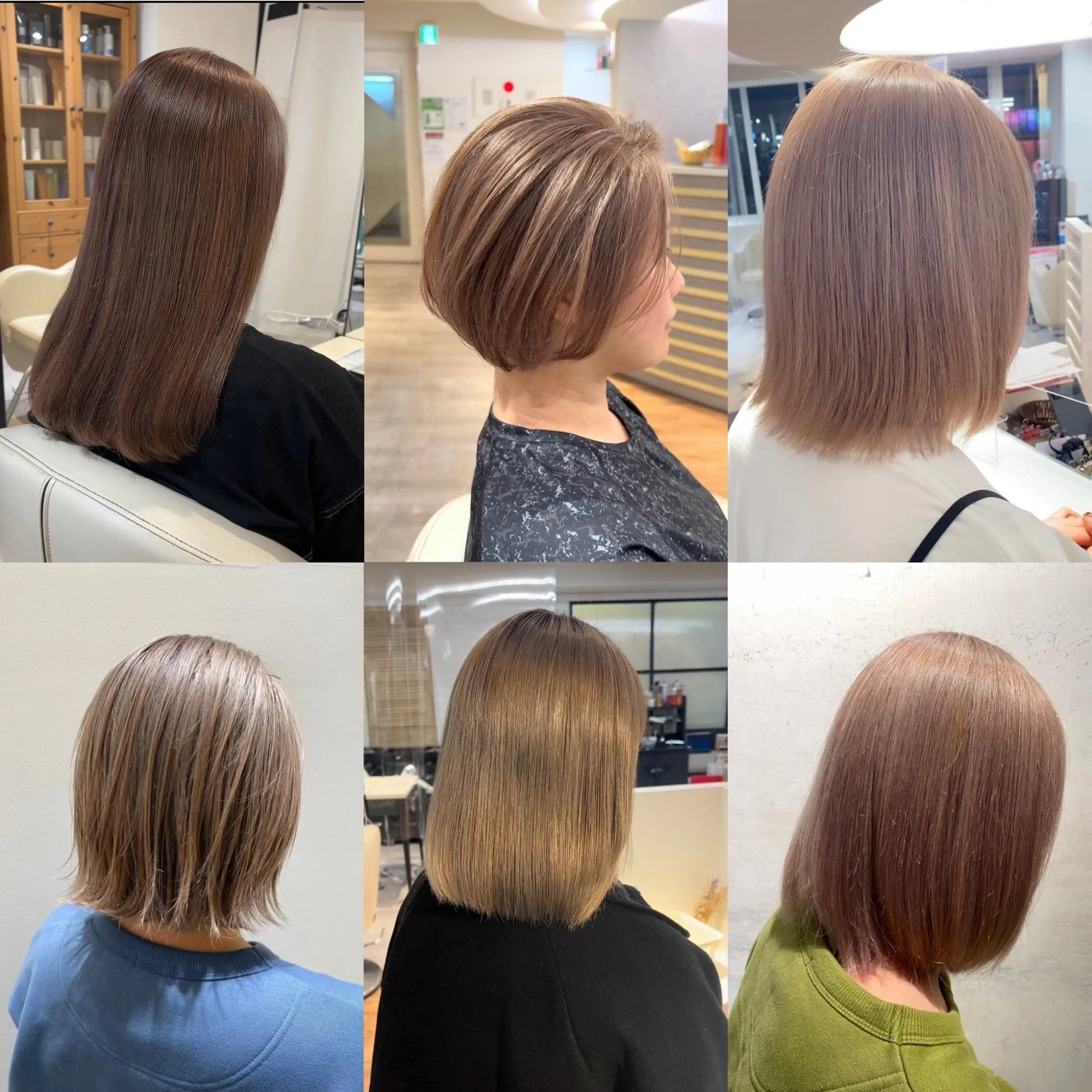 ダブルカラー『髪質改善ケアブリーチ＋イルミナカラー＋aujua1step』の写真