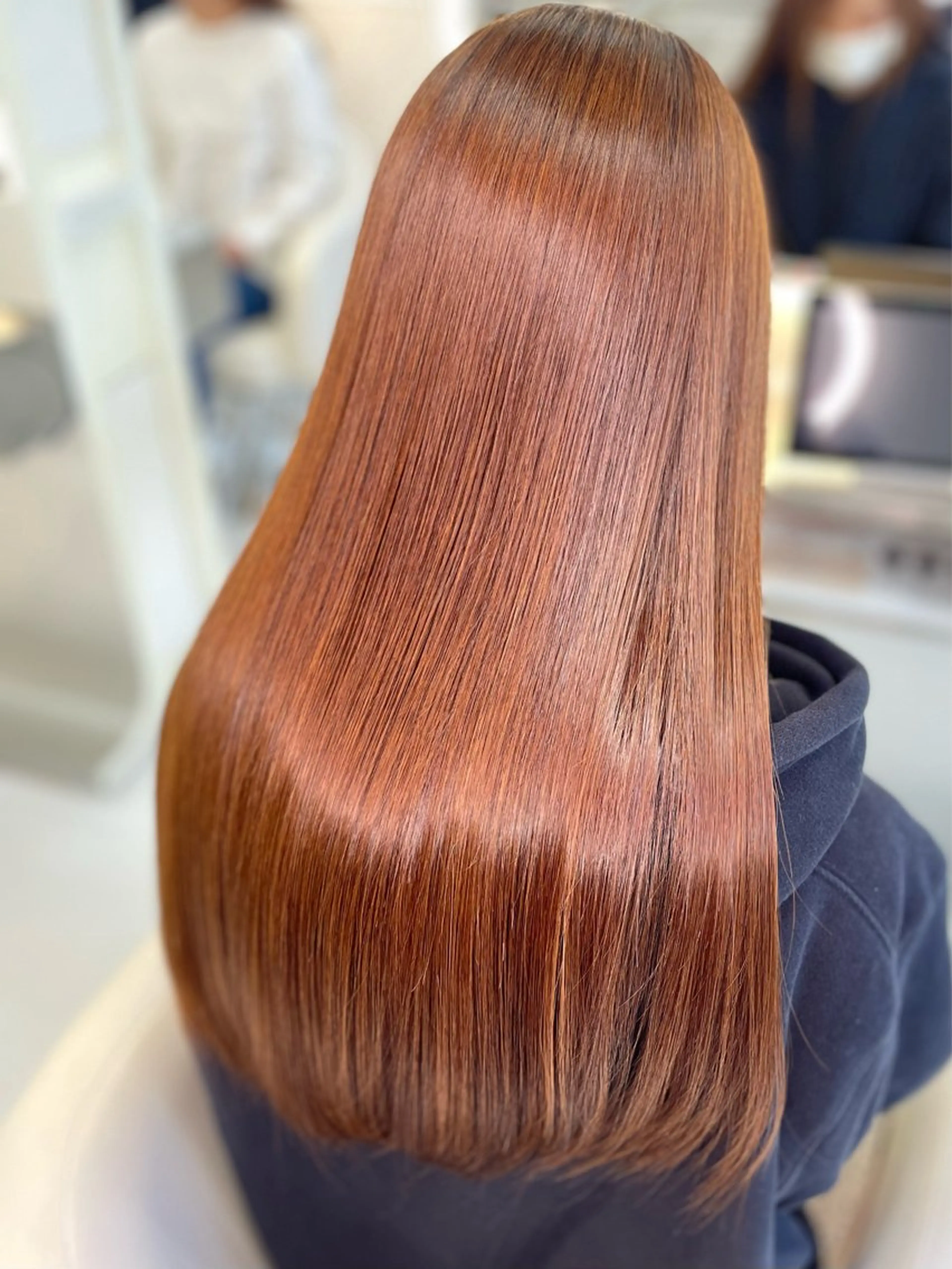 【カラーでもツヤツヤになれる⭐️】髪質改善カラースタンダードコース×似合わせカット✂️の写真