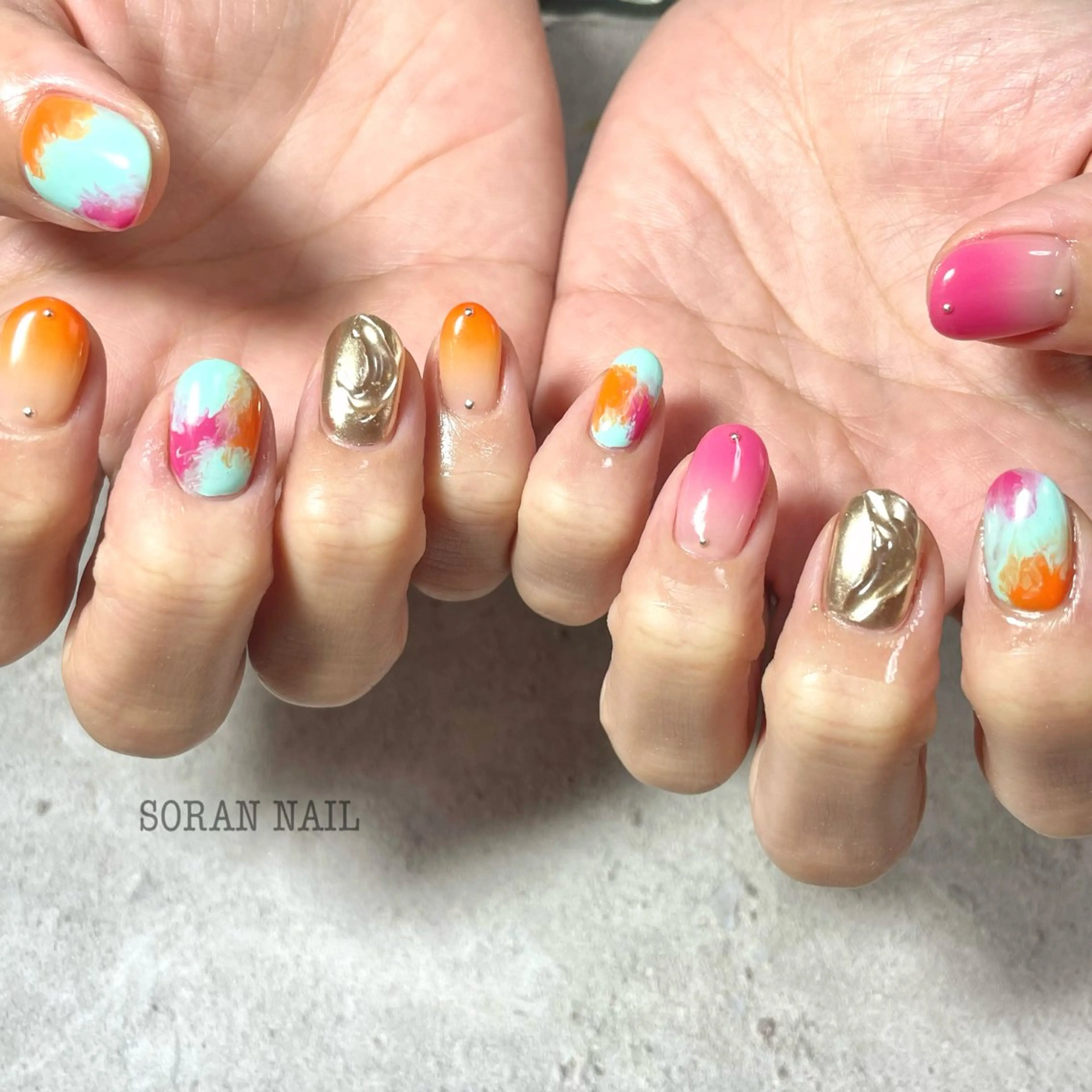 ネイル ハンドネイル soran nailのネイルデザイン