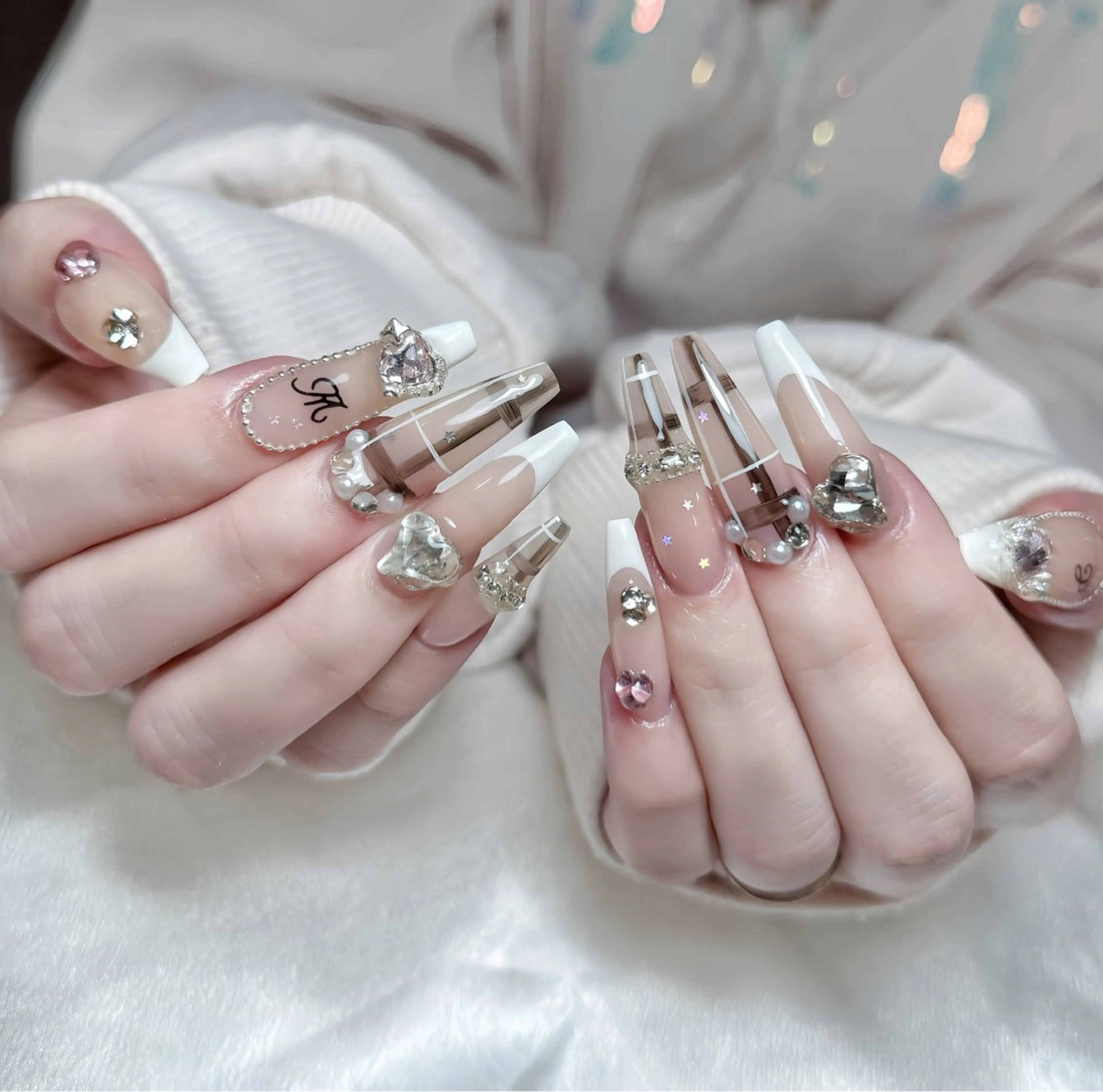 ネイル チークネイル フラッシュネイル フラワーネイル フットネイル ジェルネイル ハンドネイル Rin Nail Shinokuboのネイルデザイン