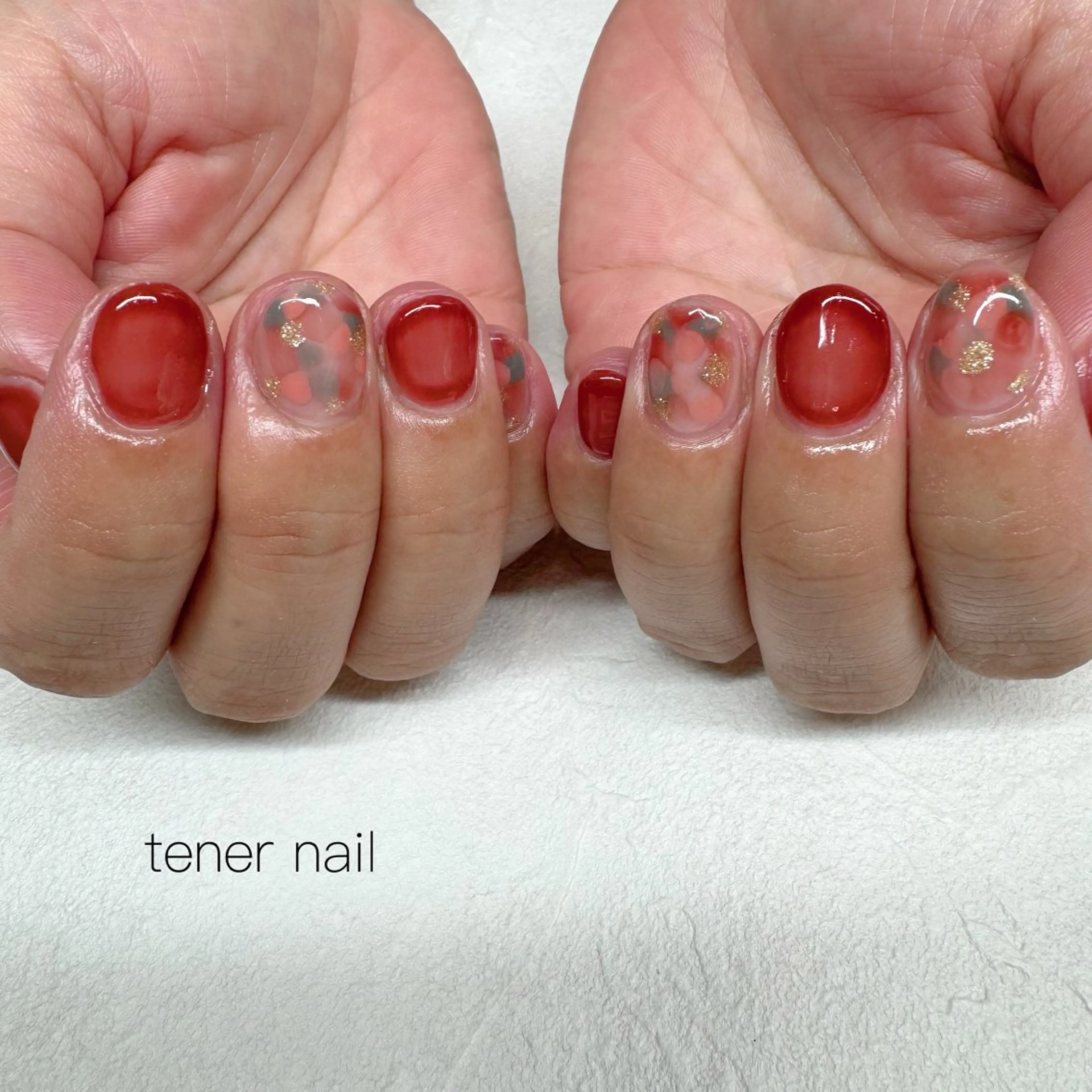ネイル アートネイル ハンドネイル テネルネイル tener nailのネイルデザイン