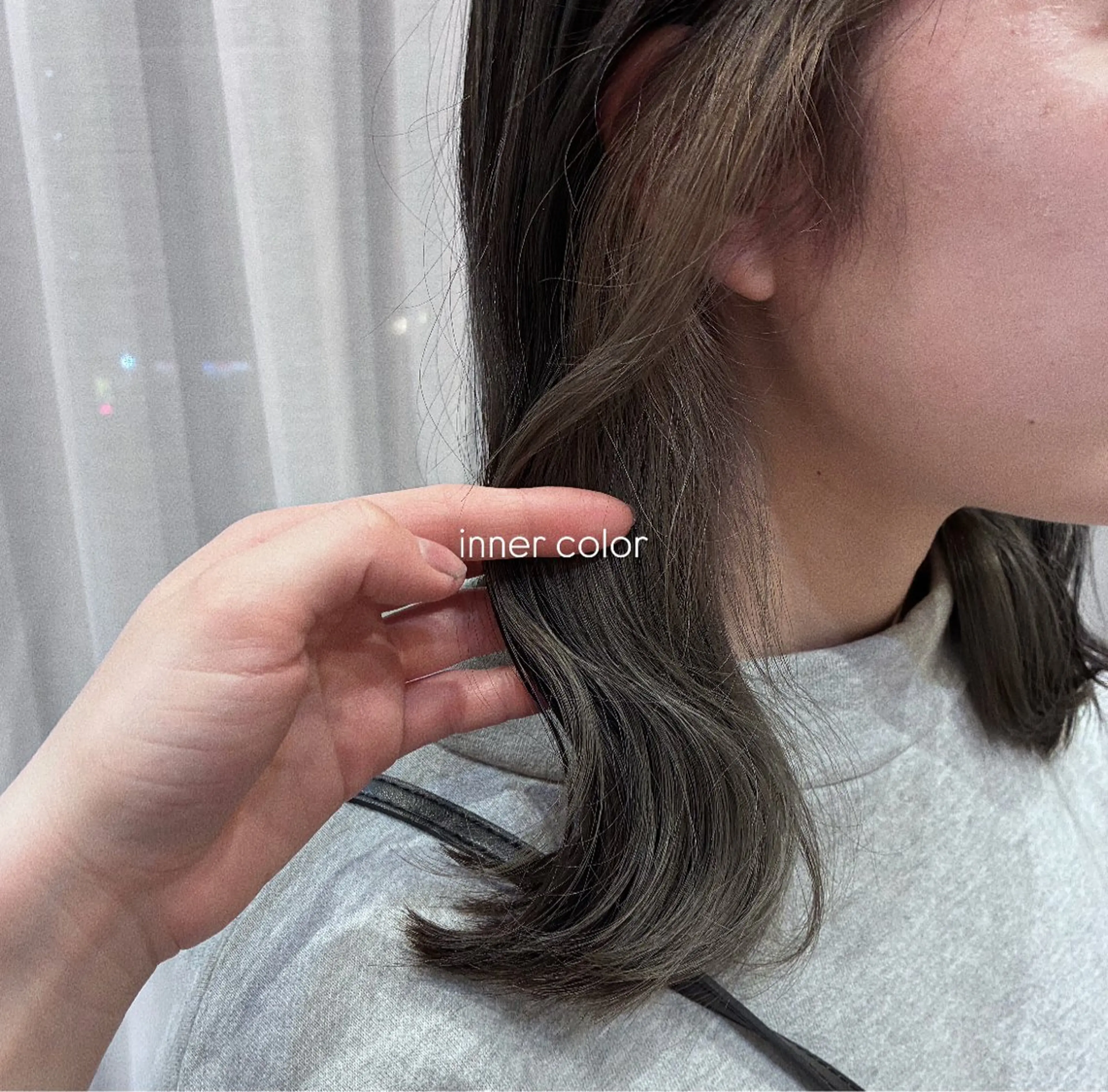 ミディアム moe/名古屋美容室 /モデル募集のヘアスタイル