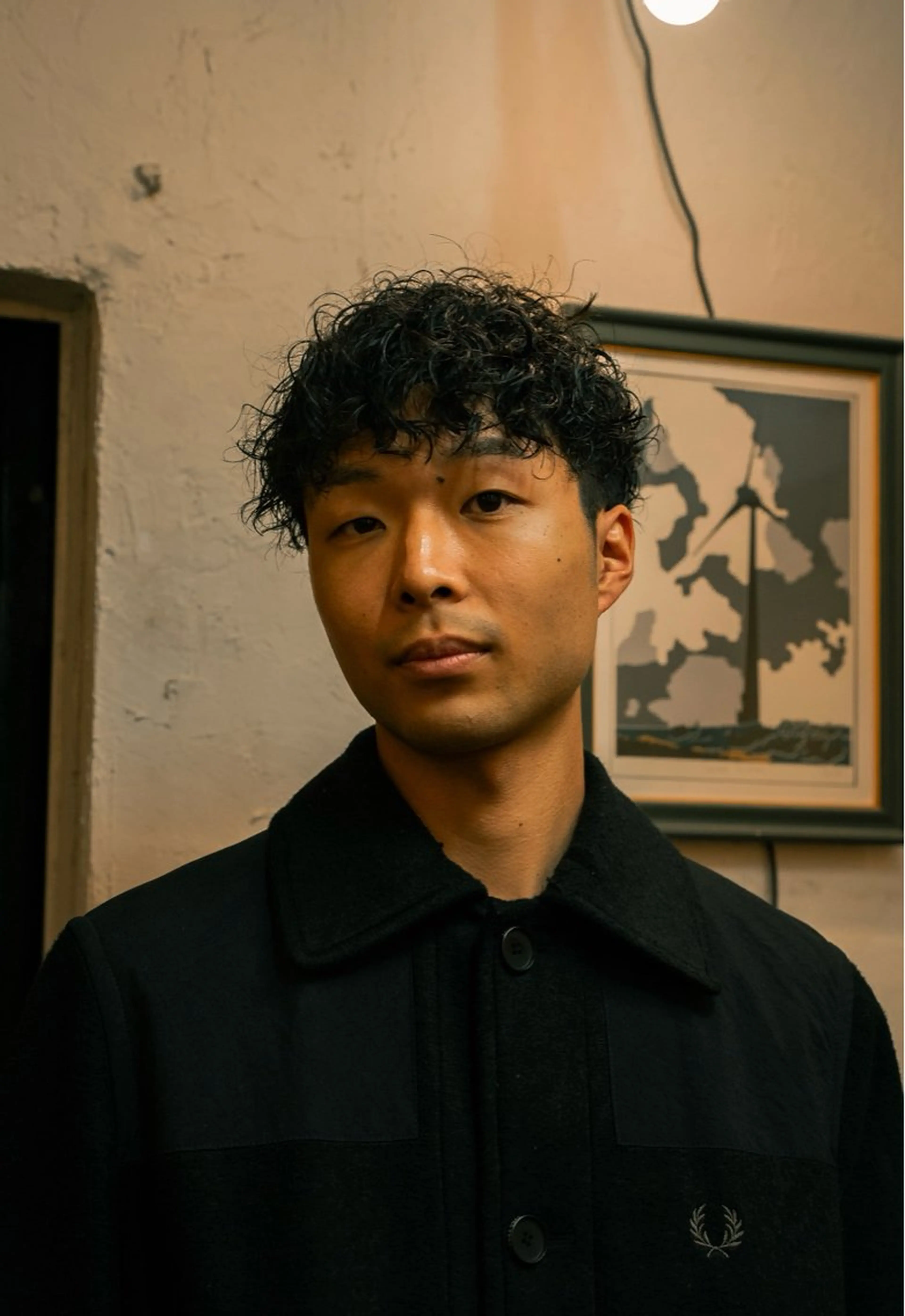 ショート カラー パーマ メンズ カット パーマ 🔗メンズサロン🔗 Kieのヘアスタイル