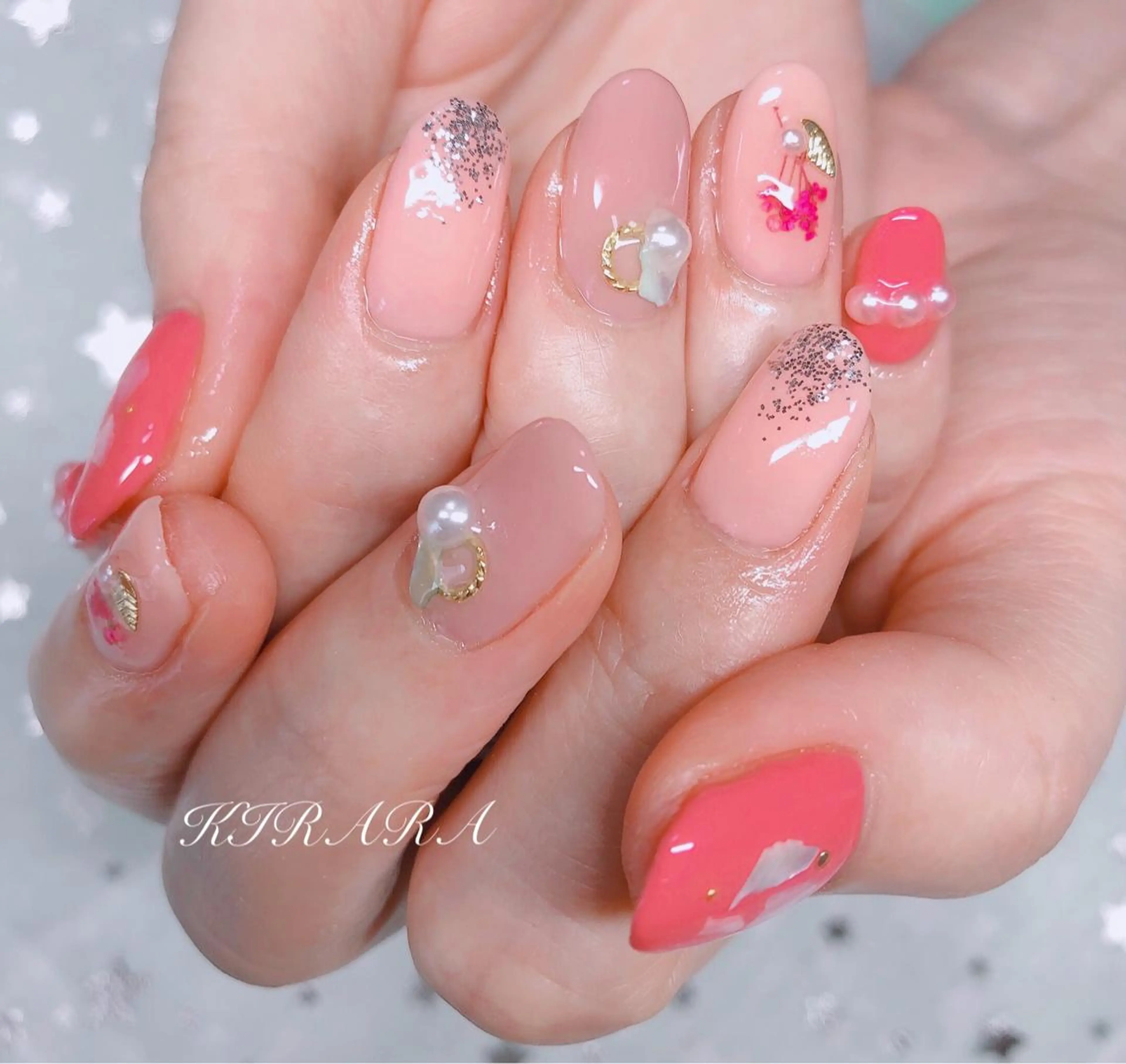 ネイル ハンドネイル KIRARA ネイルサロンのネイルデザイン