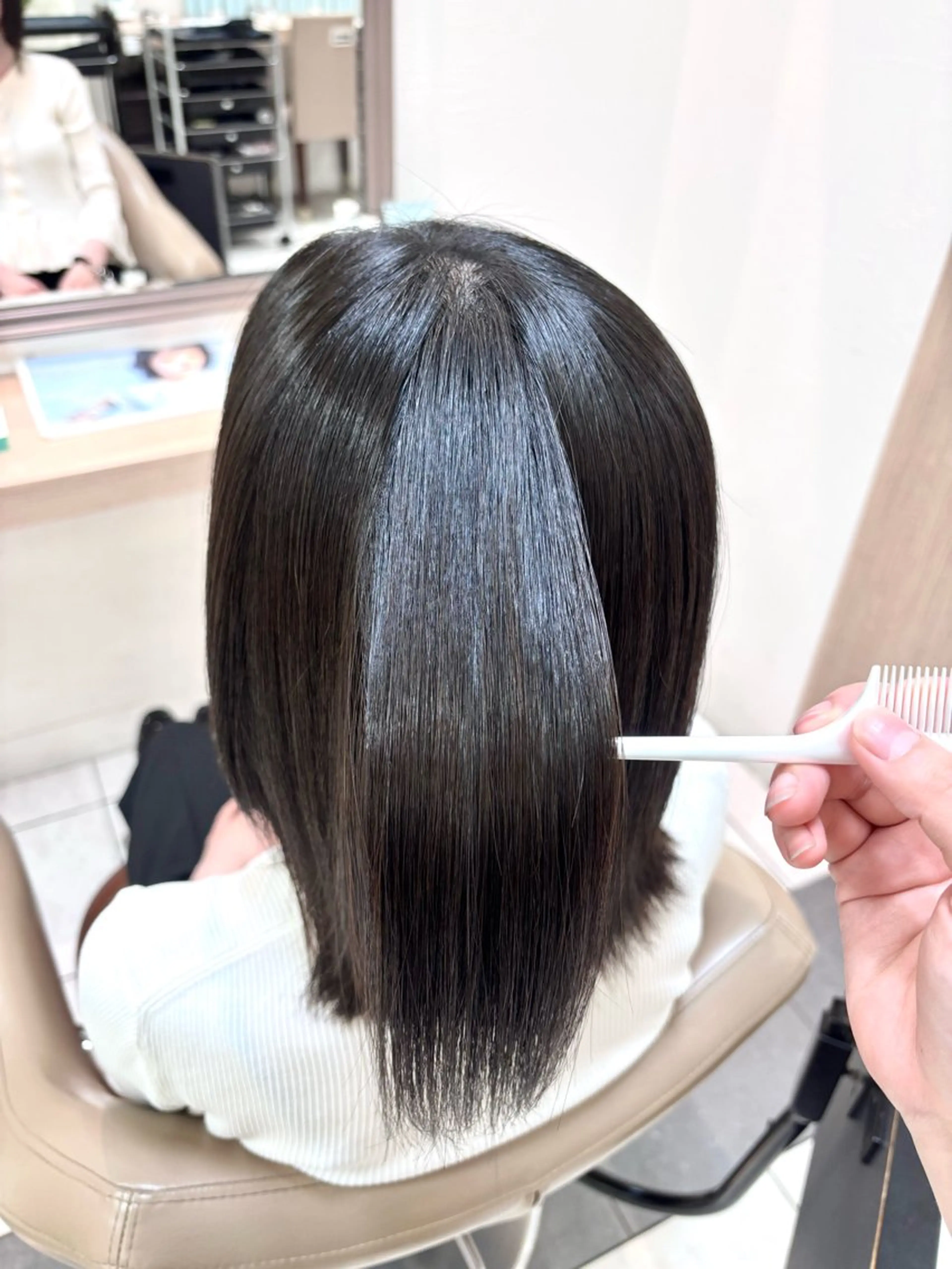 縮毛矯正 🙈Ash国立店 久保田美紅🙈のヘアスタイル