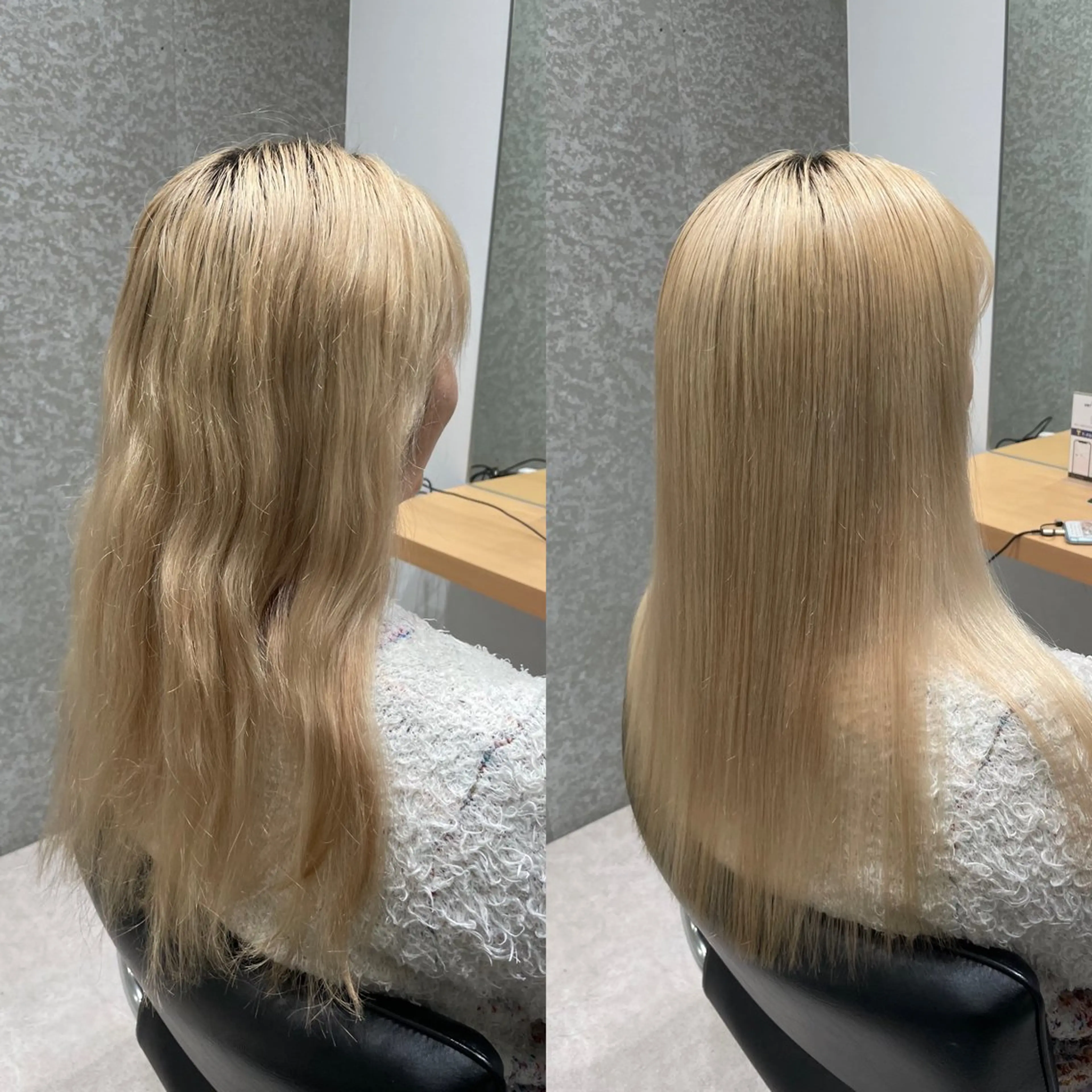 セミロング 髪質改善 トリートメント 髪質改善ヘアケア 艶髪特化/上田のヘアスタイル