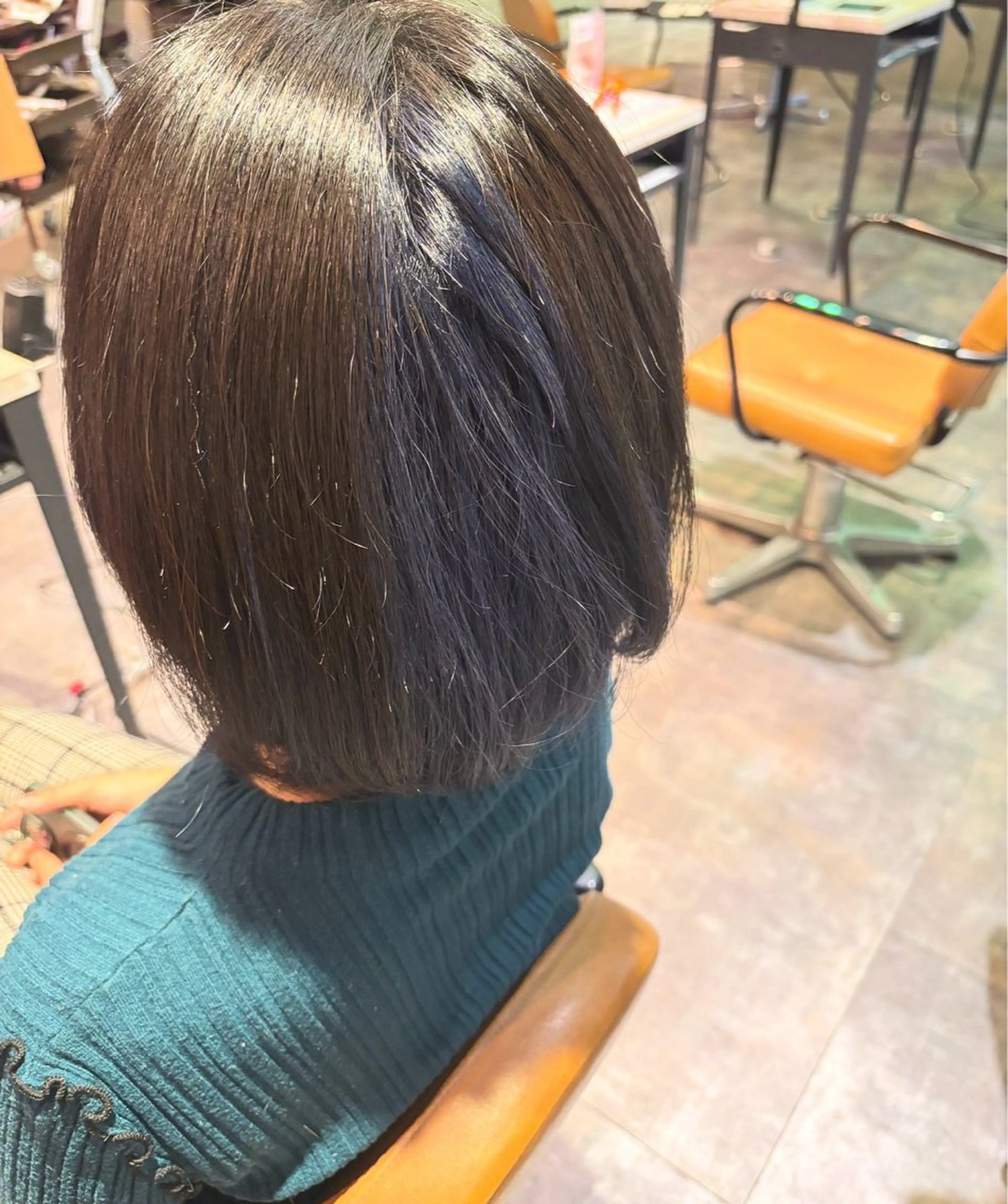 カラー ブルーカラー ヘアカラー Nakamura Ruruのヘアスタイル