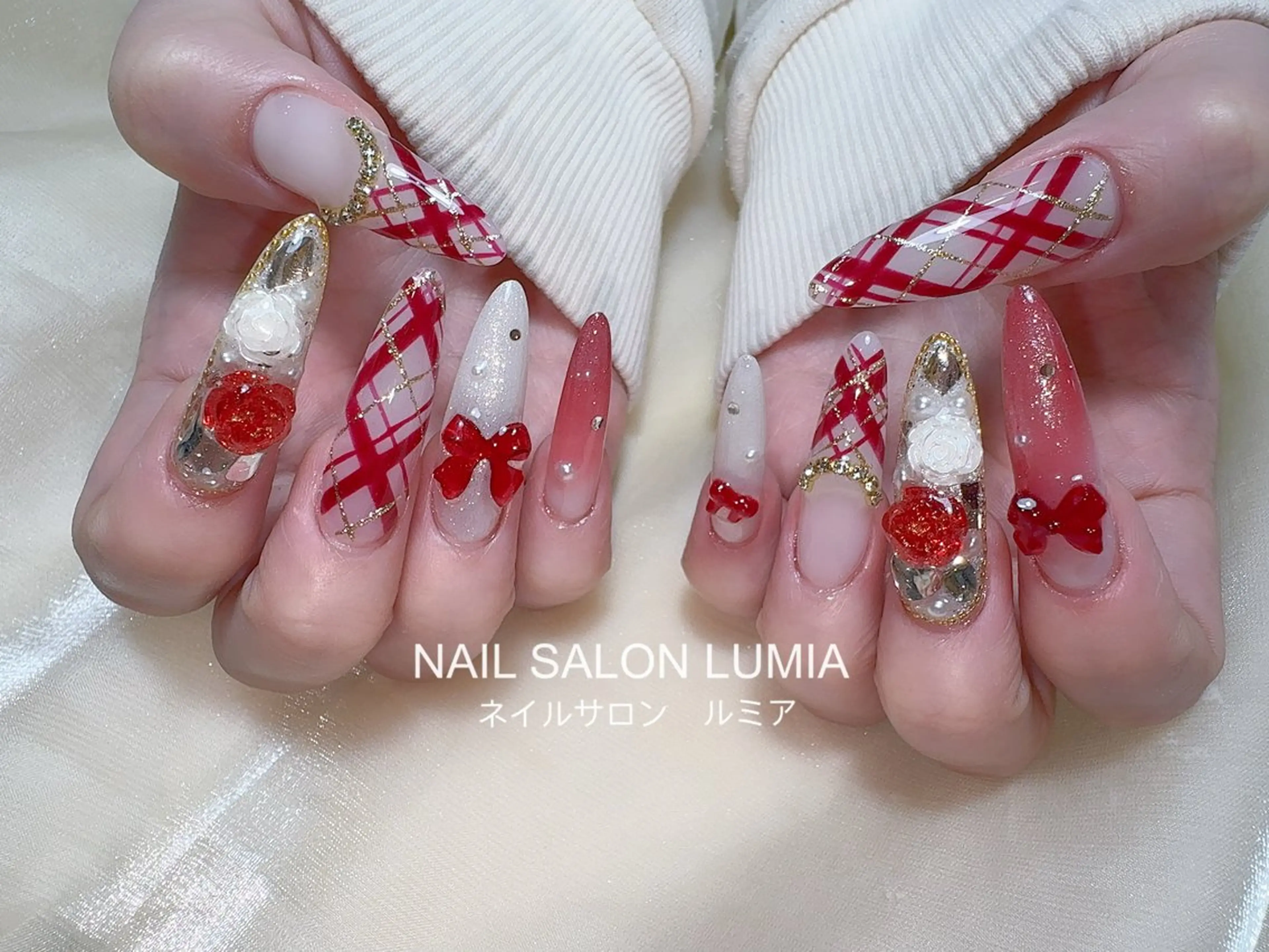 ネイル ハンドネイル ネイルサロン ルミア Lumia 店長のネイルデザイン