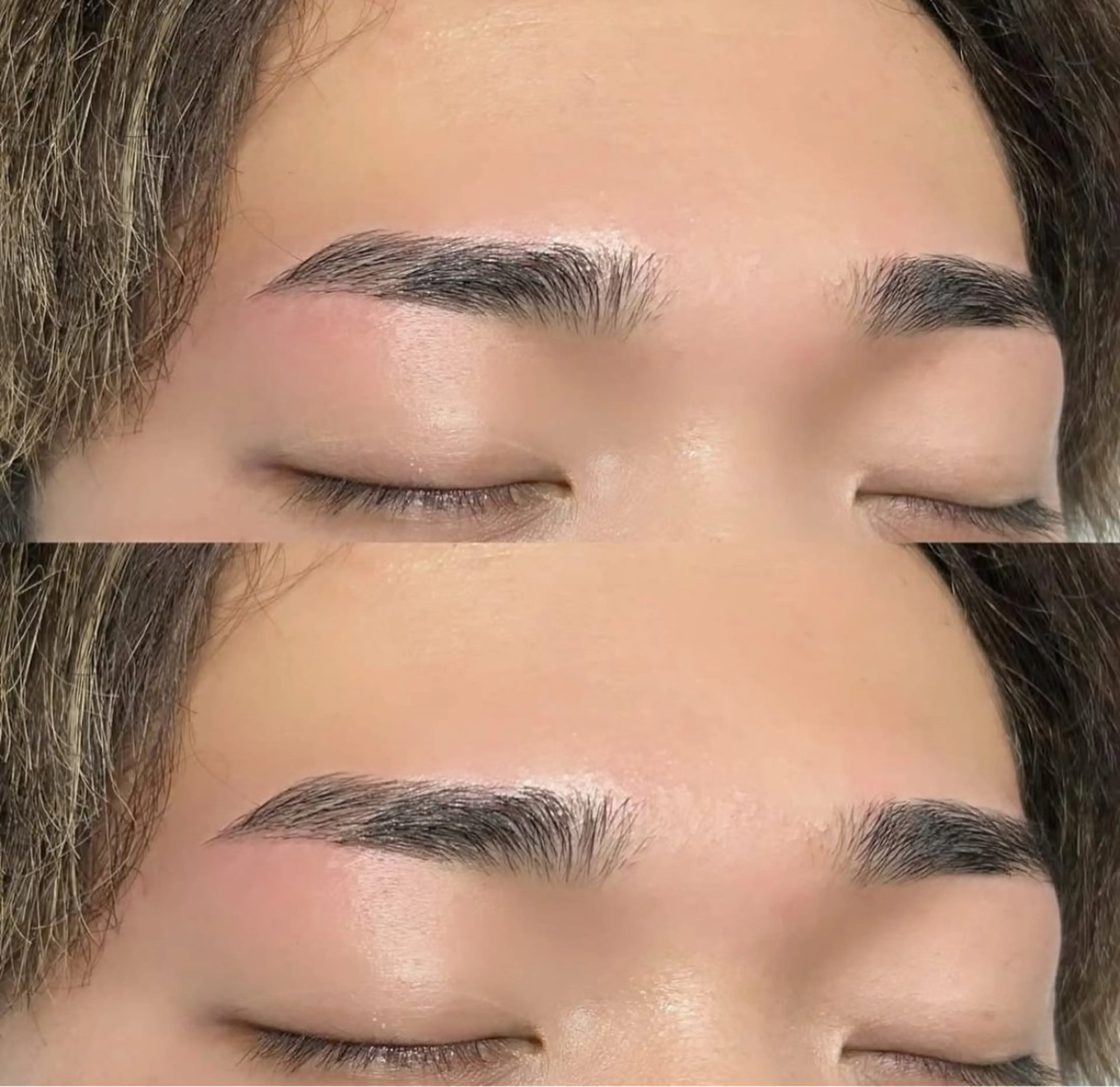 メンズ アイブロウ ワックス脱毛 e& sayunaのマツエク・マツパデザイン