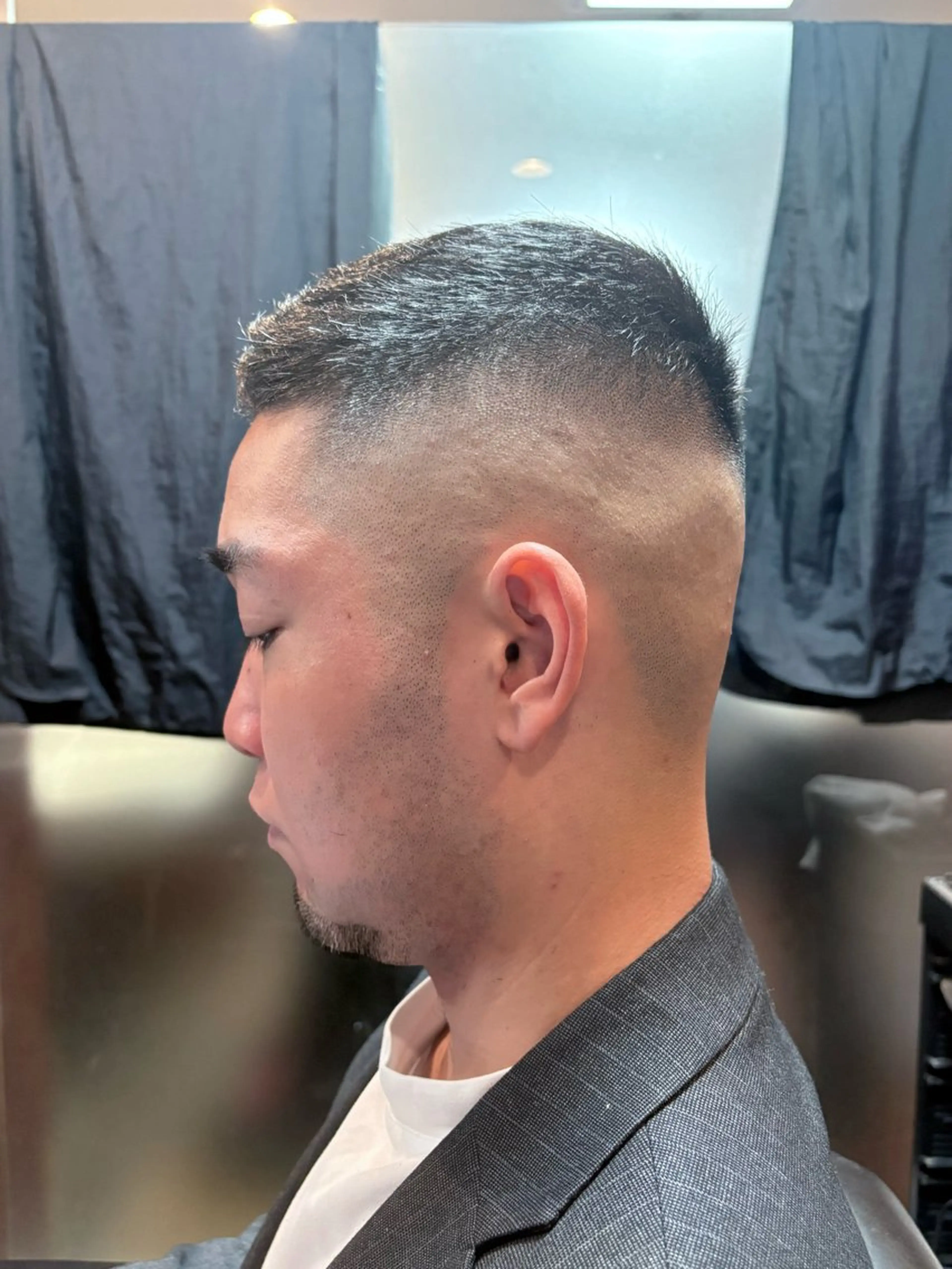 ショート メンズ フェードカット ヒロ銀座ヘアーサロン六本木店所属・藤沼 唯斗※注意事項必読※のヘアスタイル