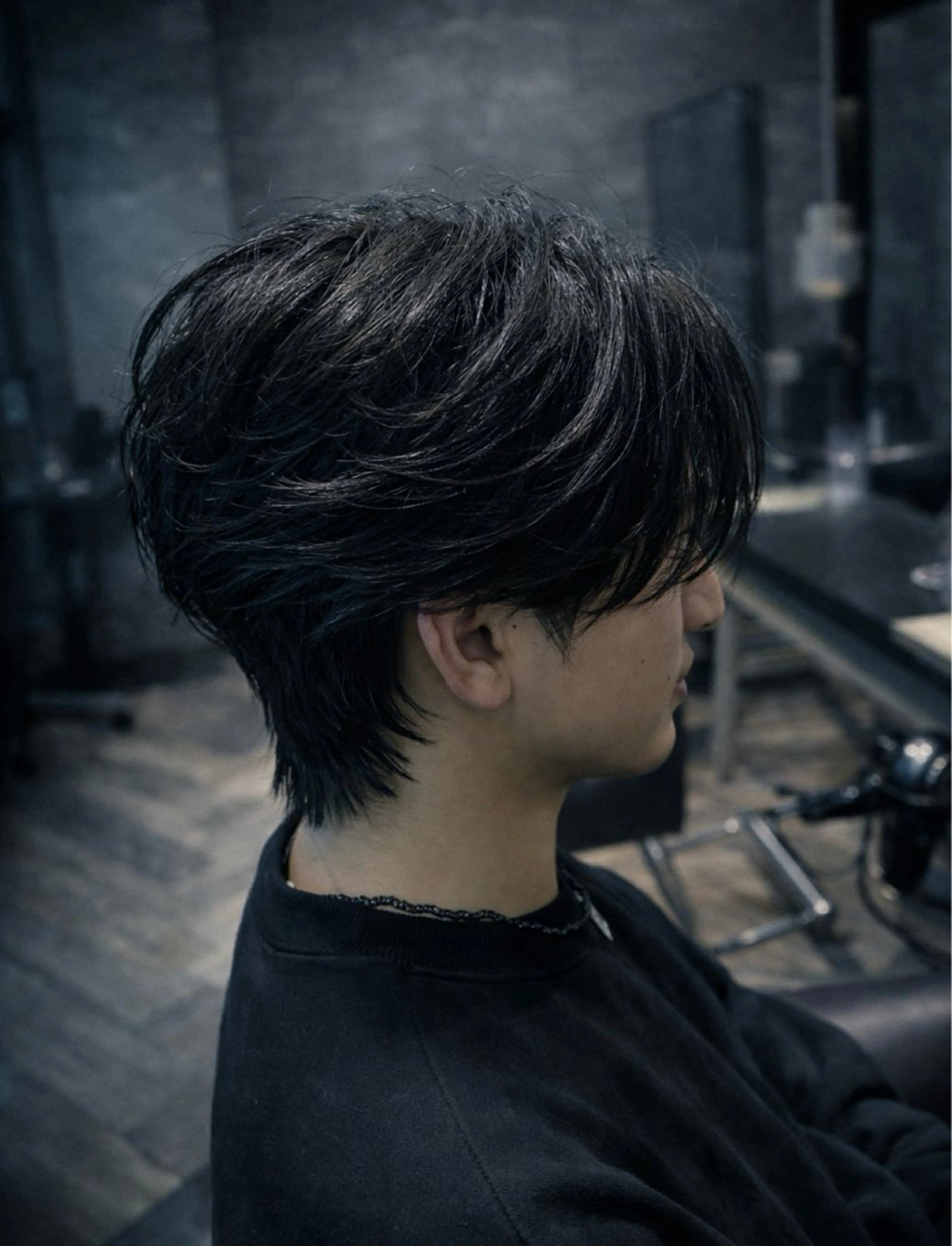 ショート パーマ メンズ特化/フェザー /パーマ/伊勢元のヘアスタイル