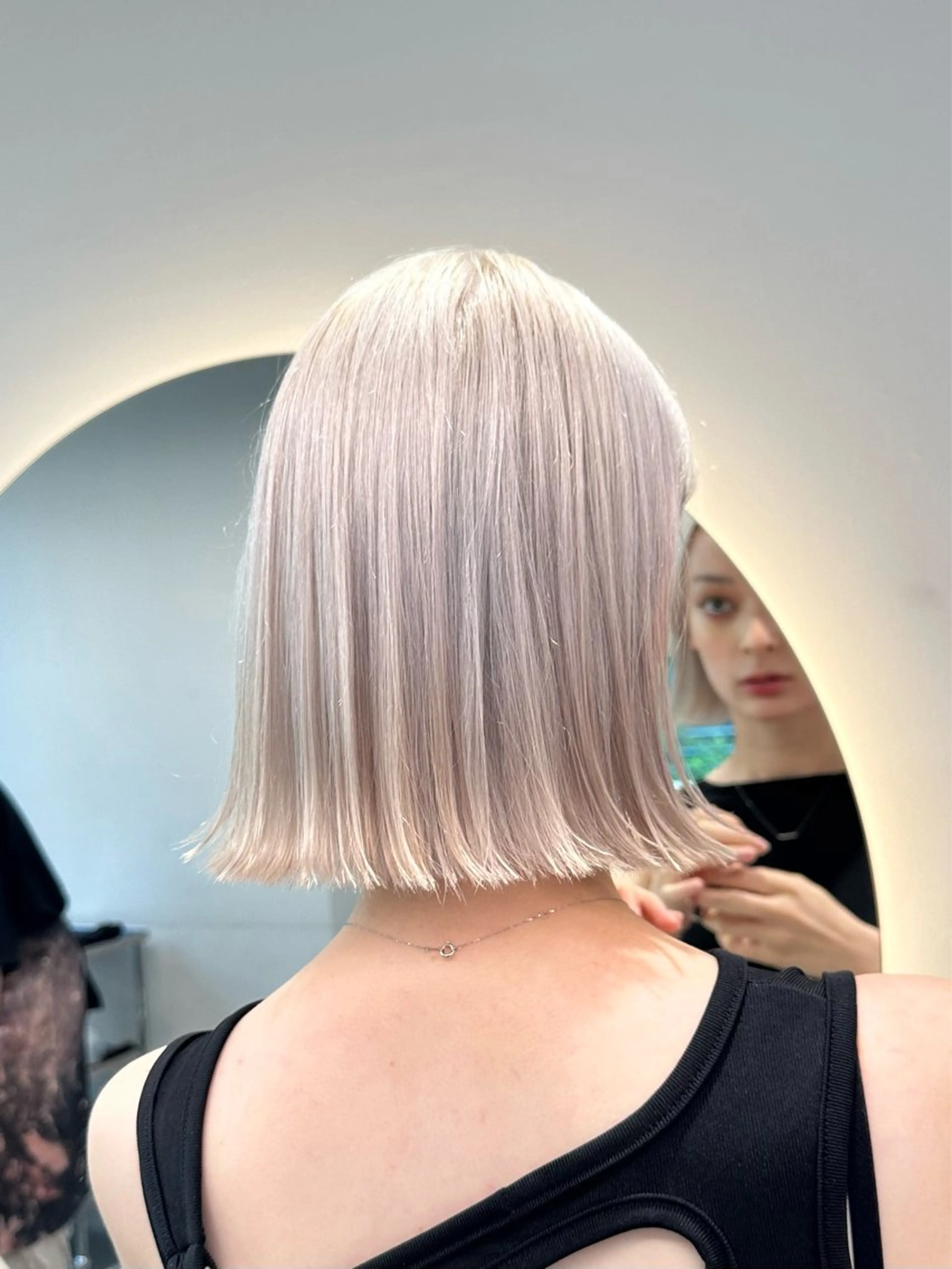 ショート カラー ヘアアレンジ ヘアカラー 原宿・デザインカラー YUI🤍ྀིのヘアスタイル