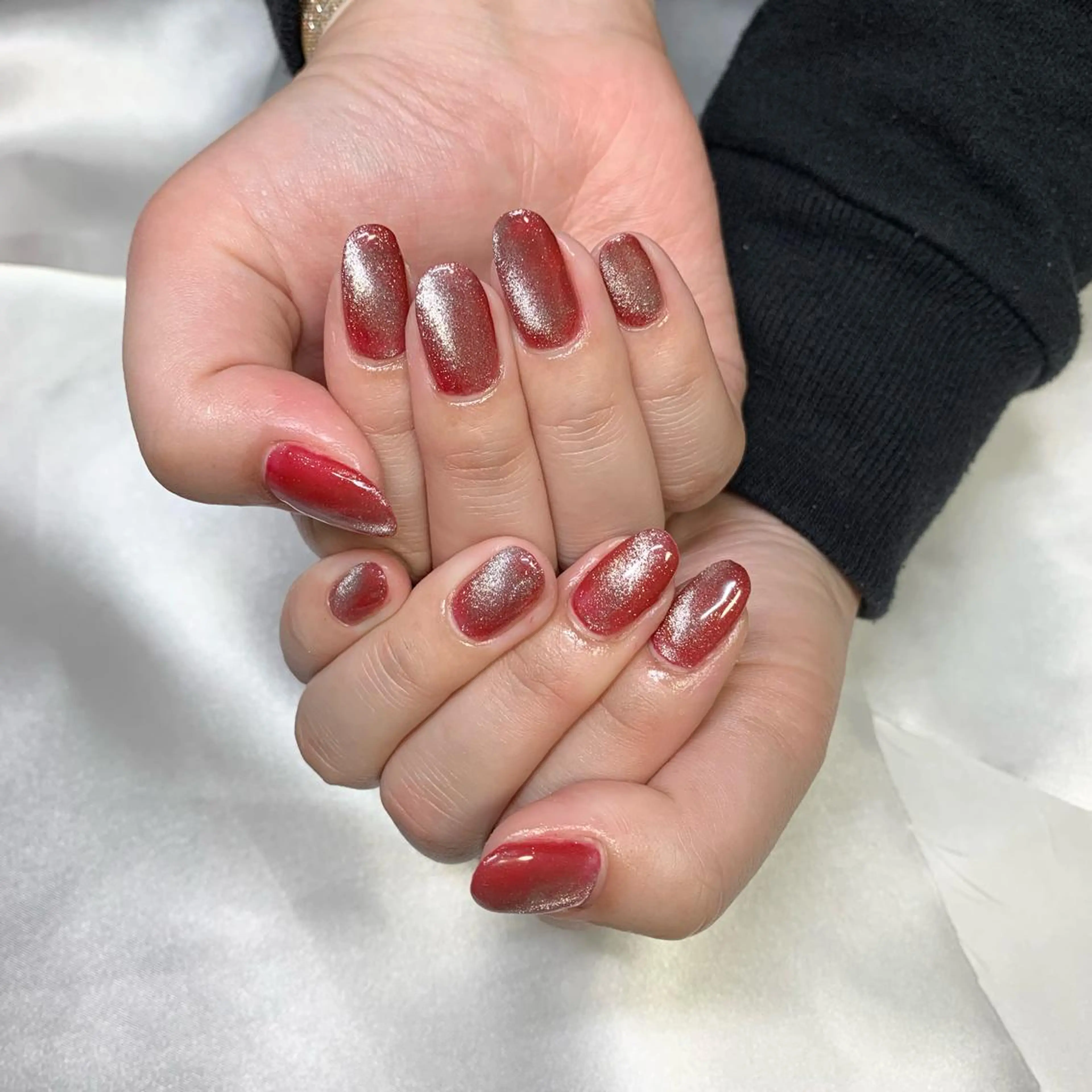 ネイル マグネットネイル ハンドネイル Lucid Fleur Amiのネイルデザイン